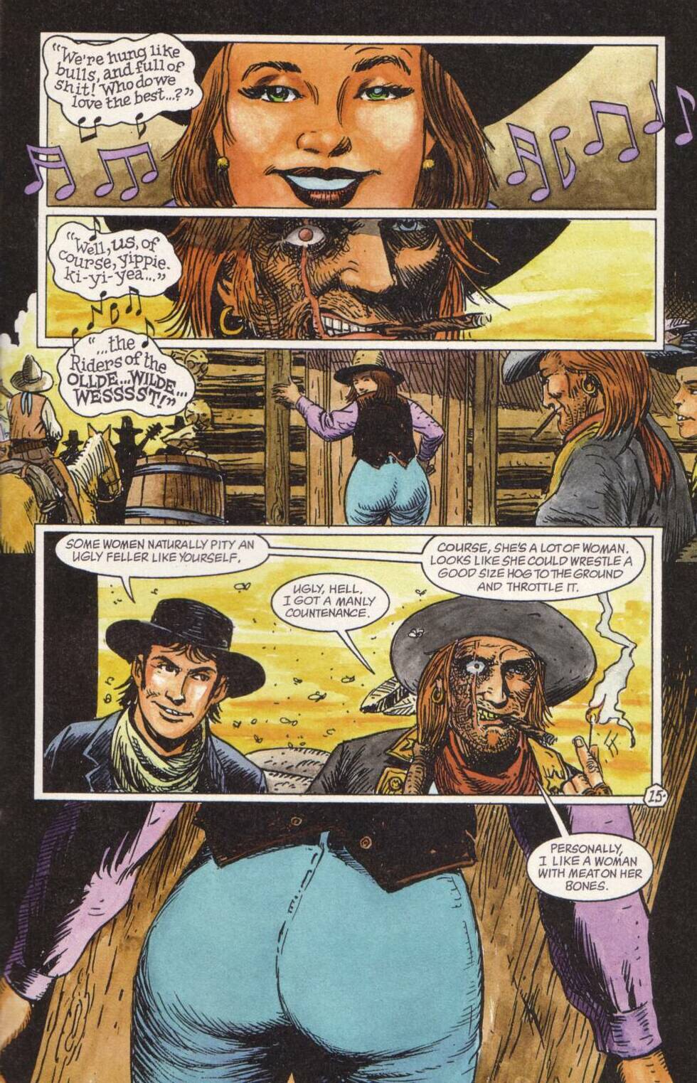 Read online Jonah Hex: Riders of the Worm and Such comic -  Issue #2 - 17
