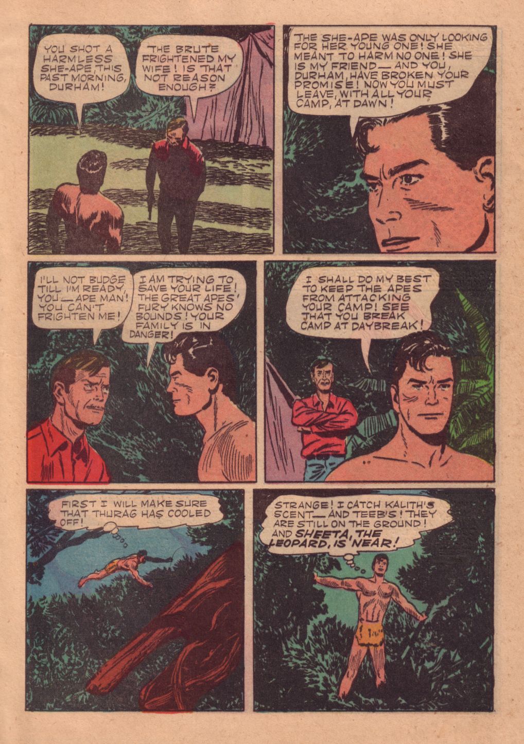 Read online Tarzan (1948) comic -  Issue #27 - 9
