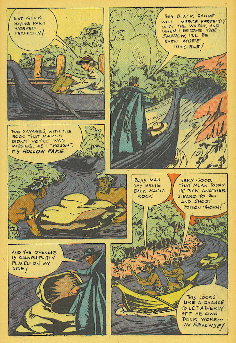 Read online Shadow Comics comic -  Issue #70 - 11