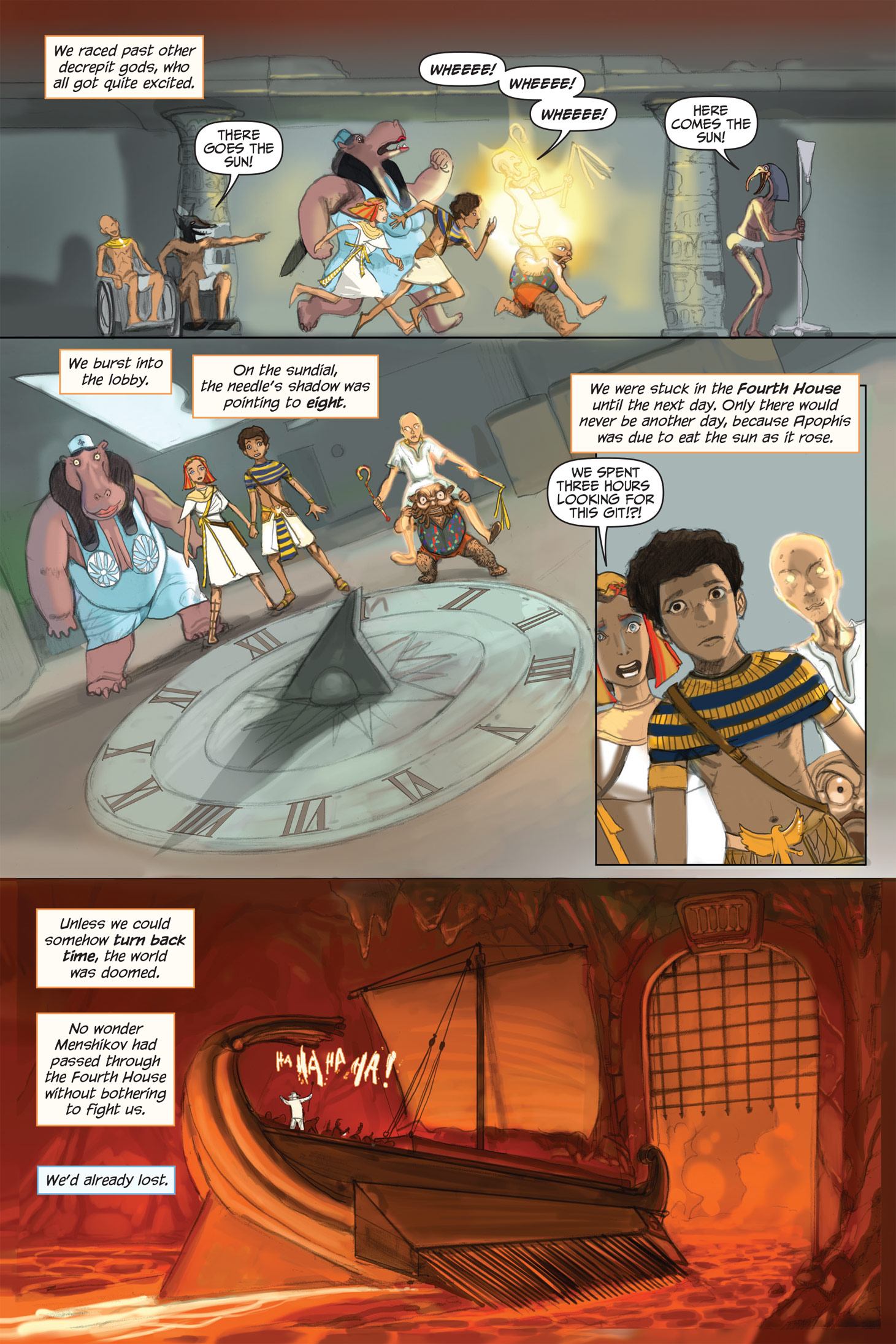 Read online The Kane Chronicles comic -  Issue # TPB 2 - 109