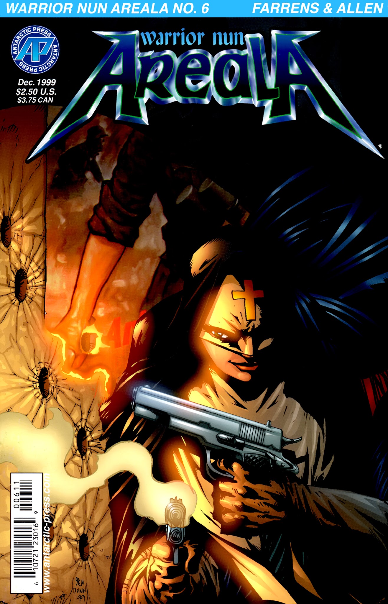 Read online Warrior Nun Areala (1999) comic -  Issue #6 - 1