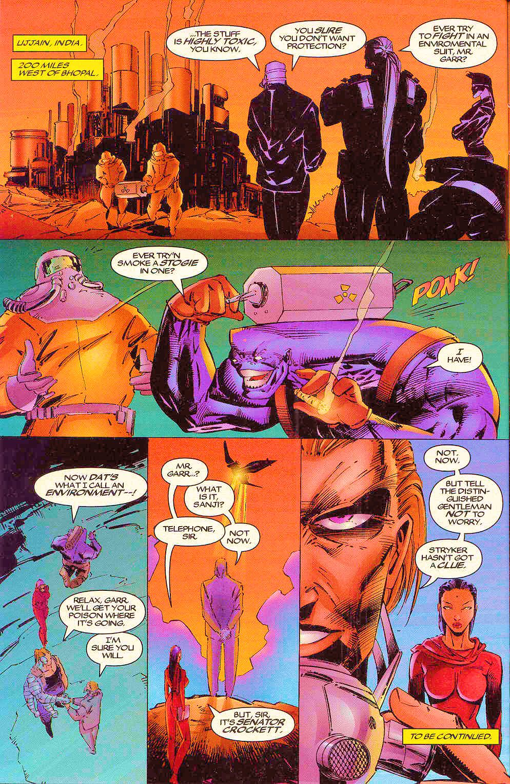 Read online Codename: Strykeforce comic -  Issue #10 - 25