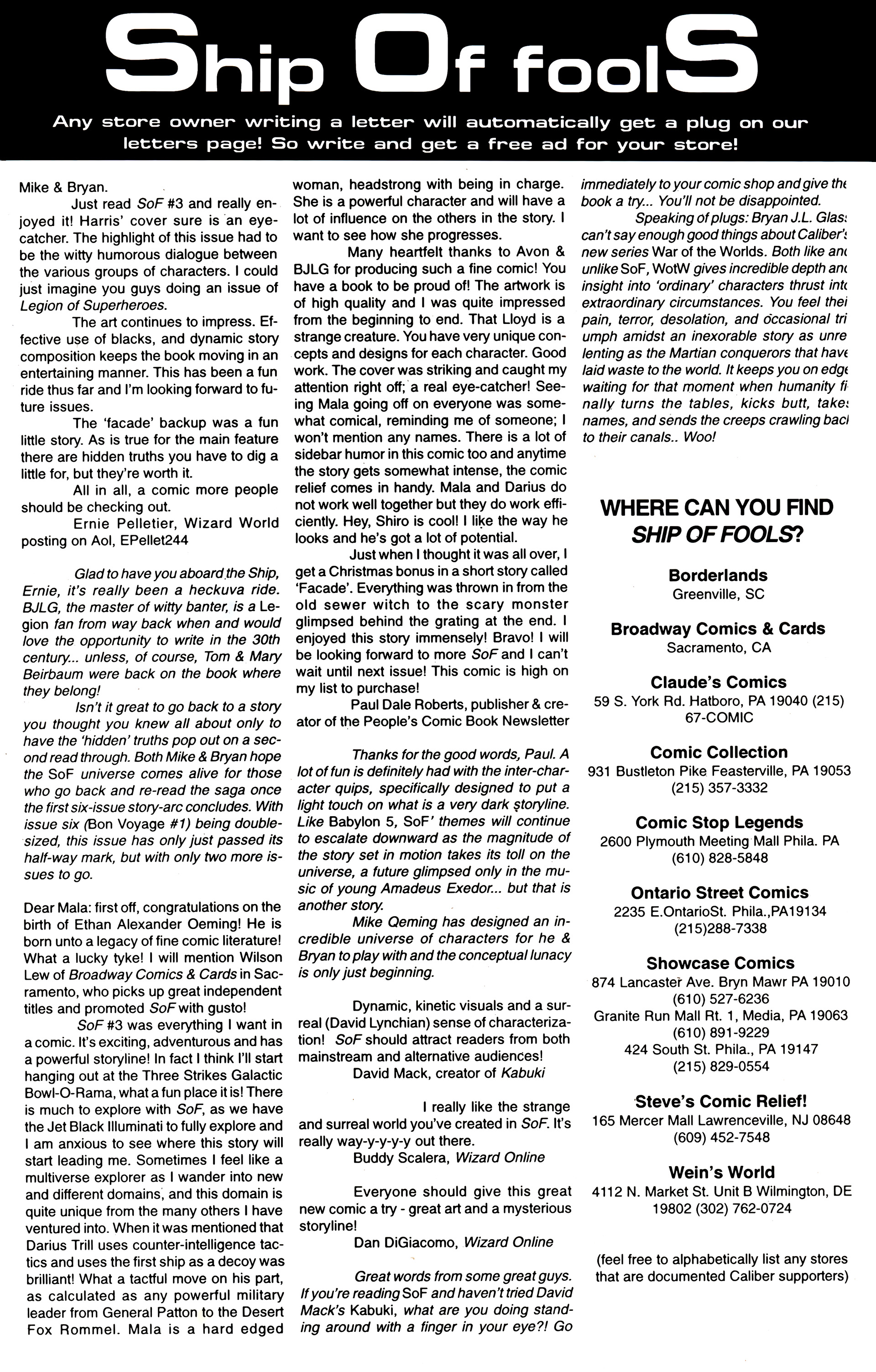 Read online Ship of Fools comic -  Issue #4 - 23