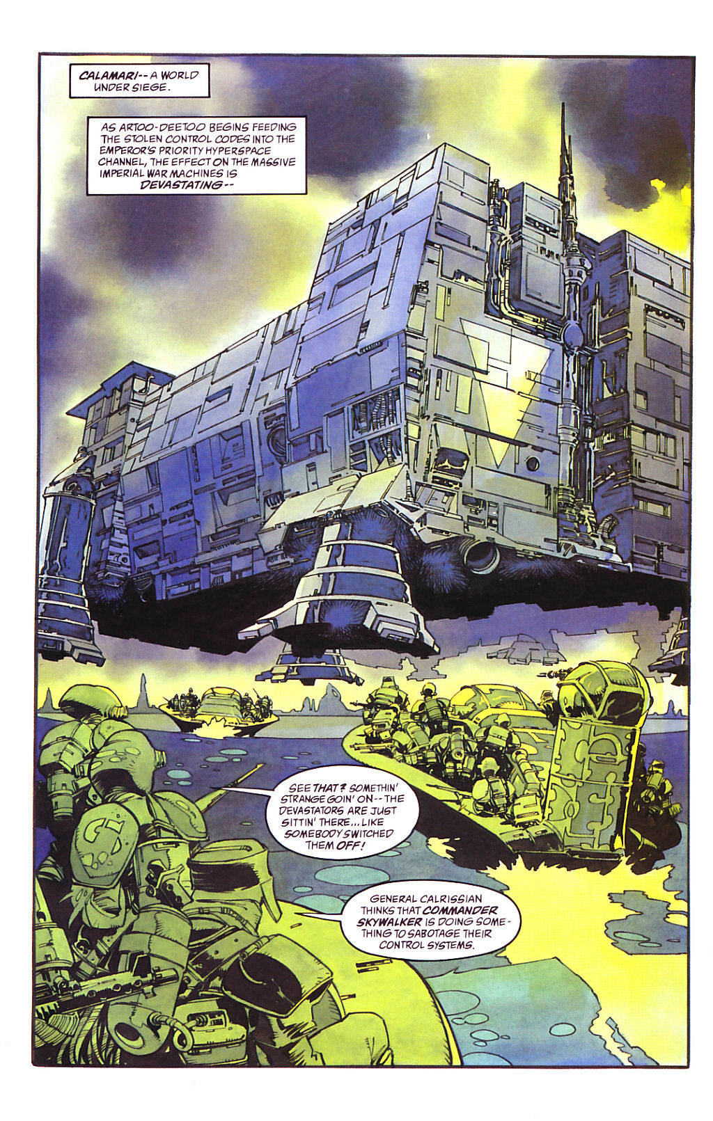 Read online Star Wars: Dark Empire comic -  Issue #6 - 5