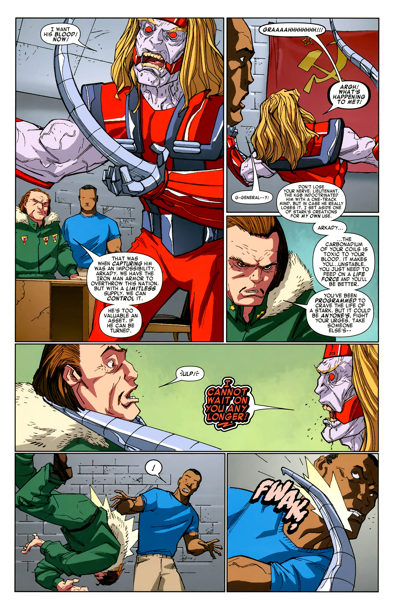 Read online Iron Man & the Armor Wars comic -  Issue #4 - 9