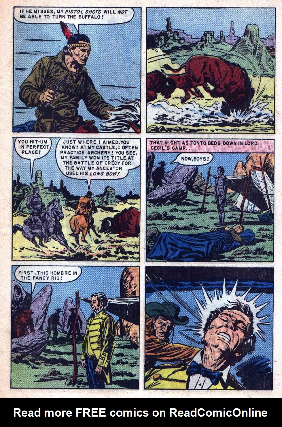 Read online Lone Ranger's Companion Tonto comic -  Issue #24 - 29