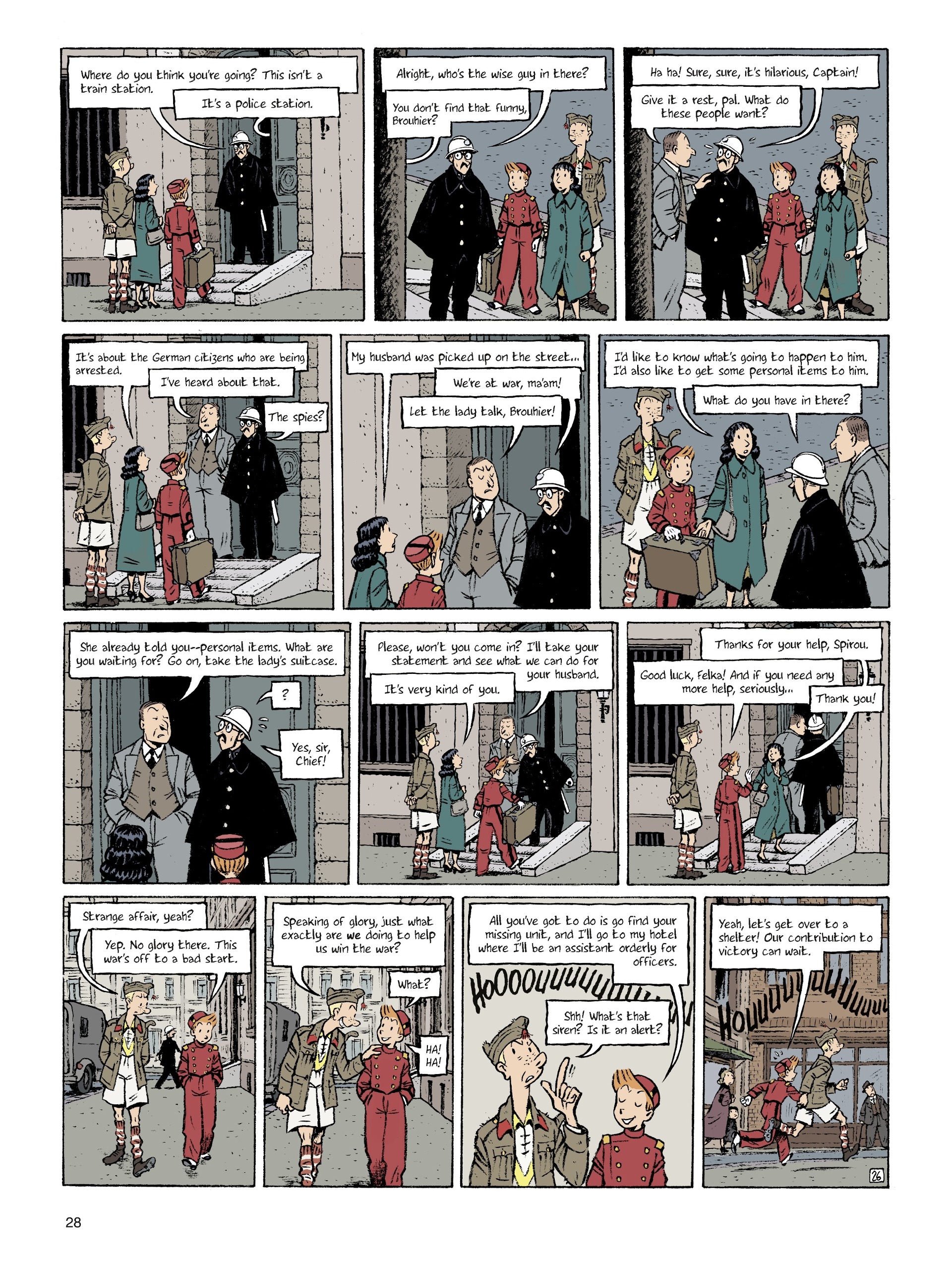 Read online Spirou: Hope Against All Odds comic -  Issue #1 - 28