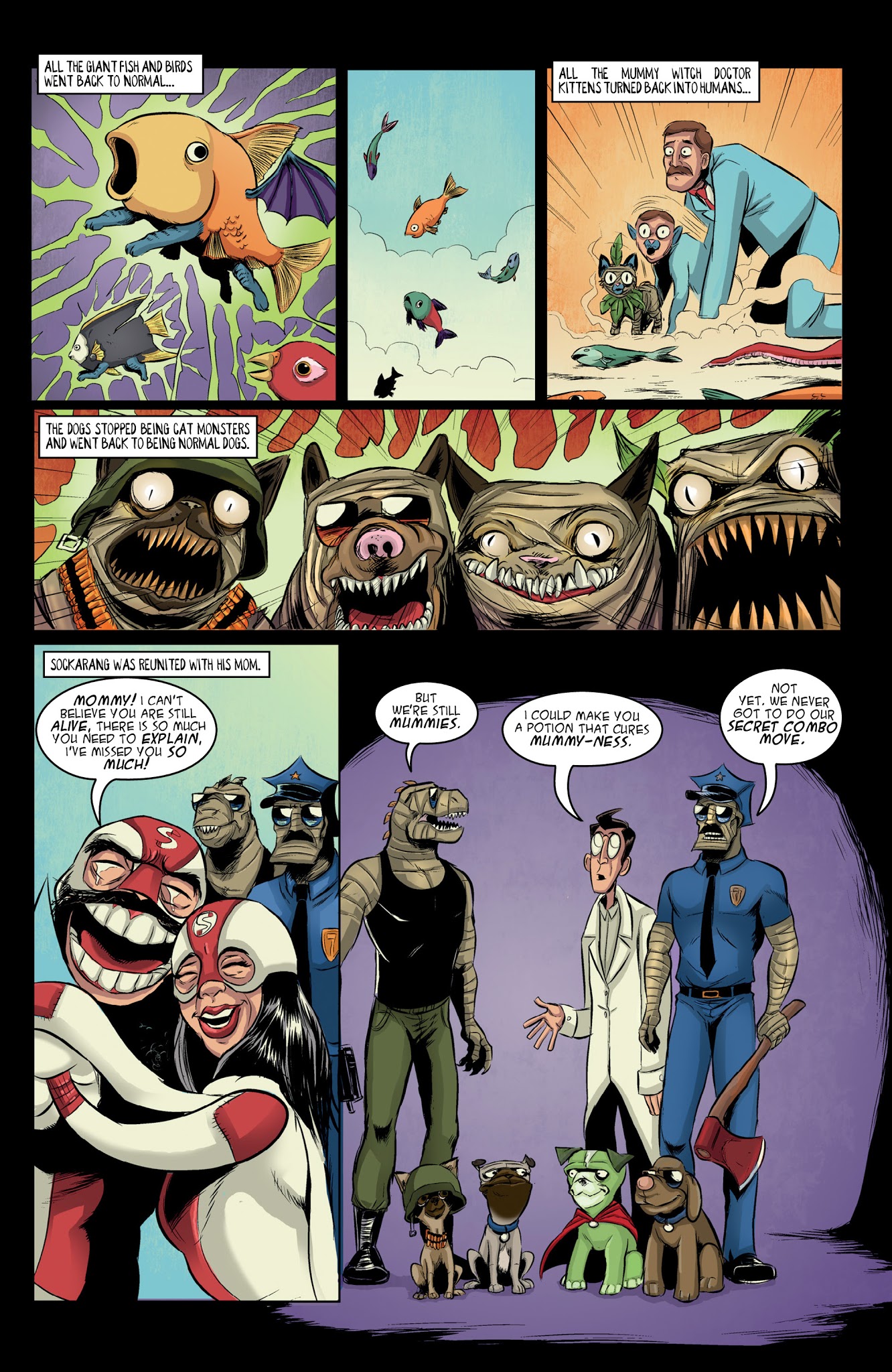 Read online Axe Cop comic -  Issue # TPB 5 - 53
