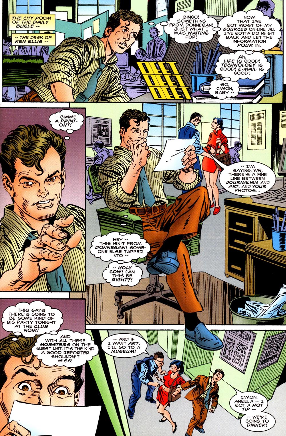 Read online Spider-Man (1990) comic -  Issue #63a - Scarlet Spider 1 - 10