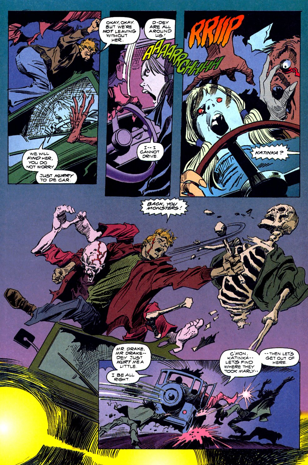 Read online Tomb of Dracula (1991) comic -  Issue #4 - 36
