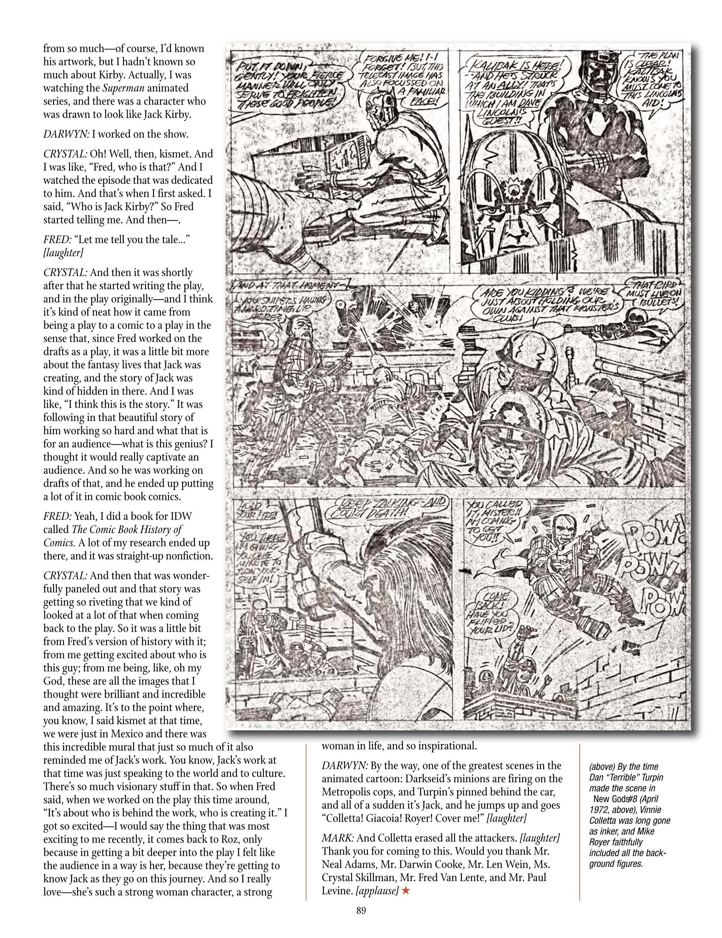 Read online The Jack Kirby Collector comic -  Issue #68 - 91