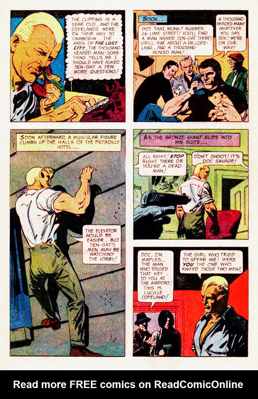 Read online Doc Savage (1966) comic -  Issue # Full - 13