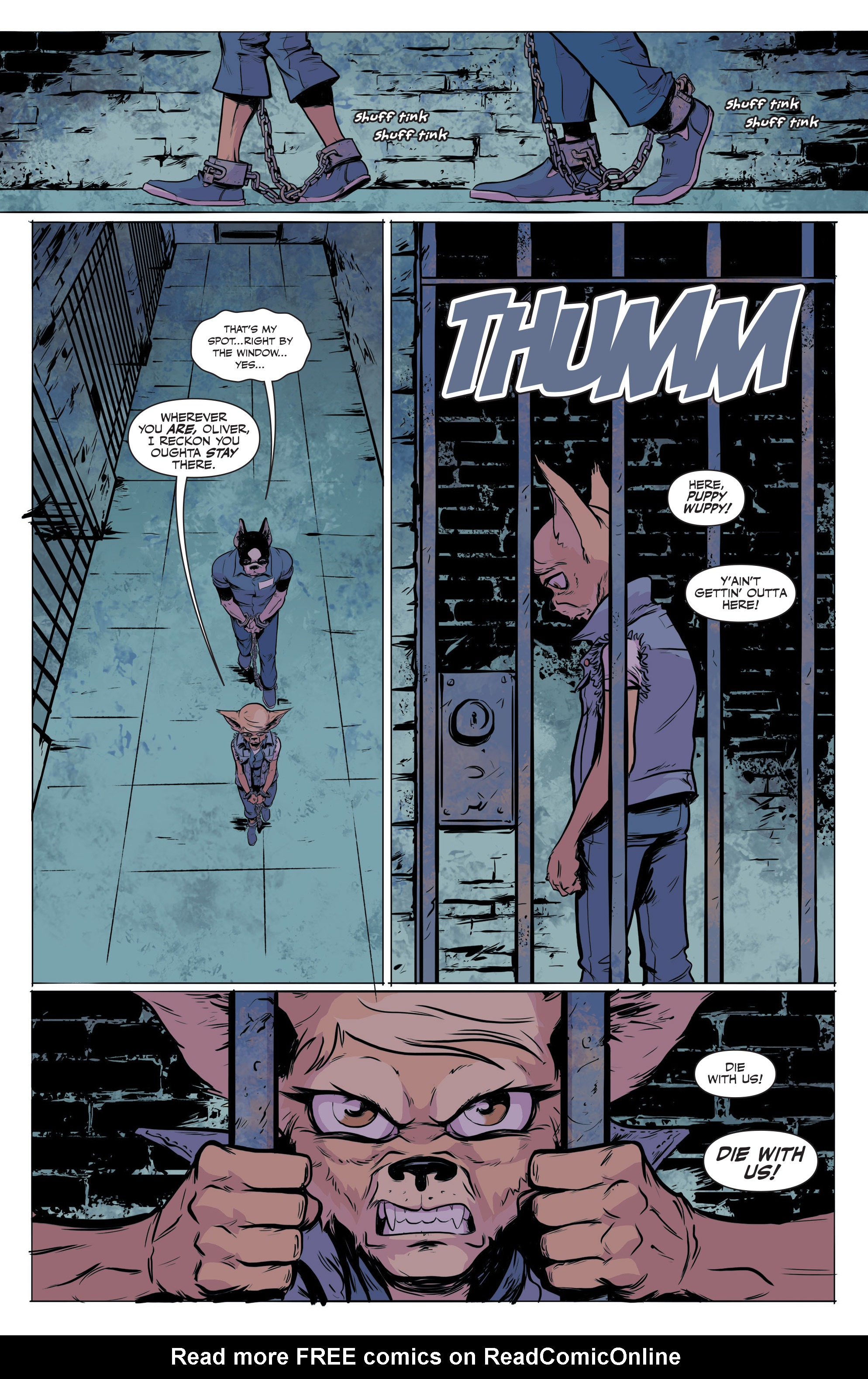 Read online Kennel Block Blues comic -  Issue #2 - 21