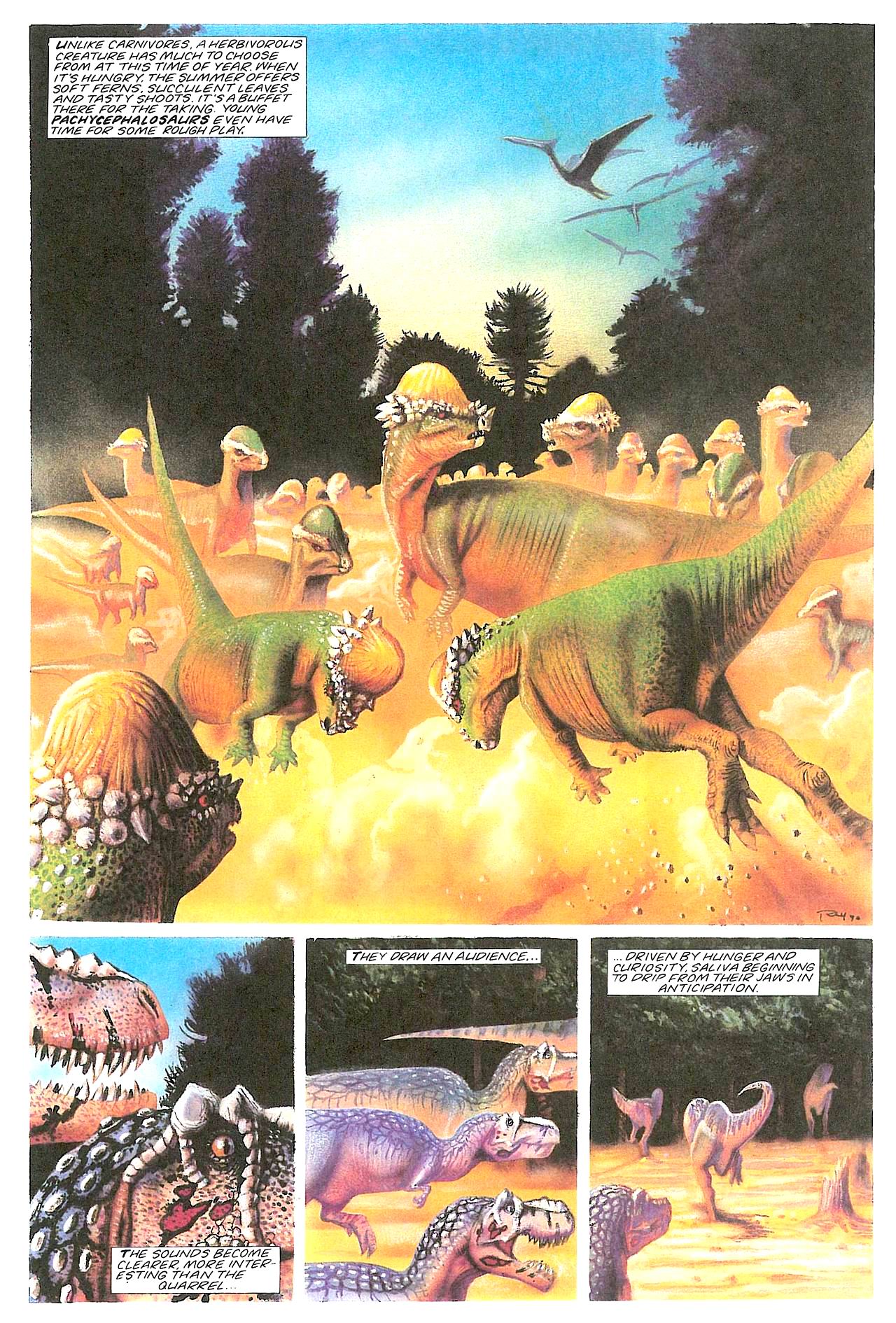 Read online Dinosaurs, A Celebration comic -  Issue #3 - 36