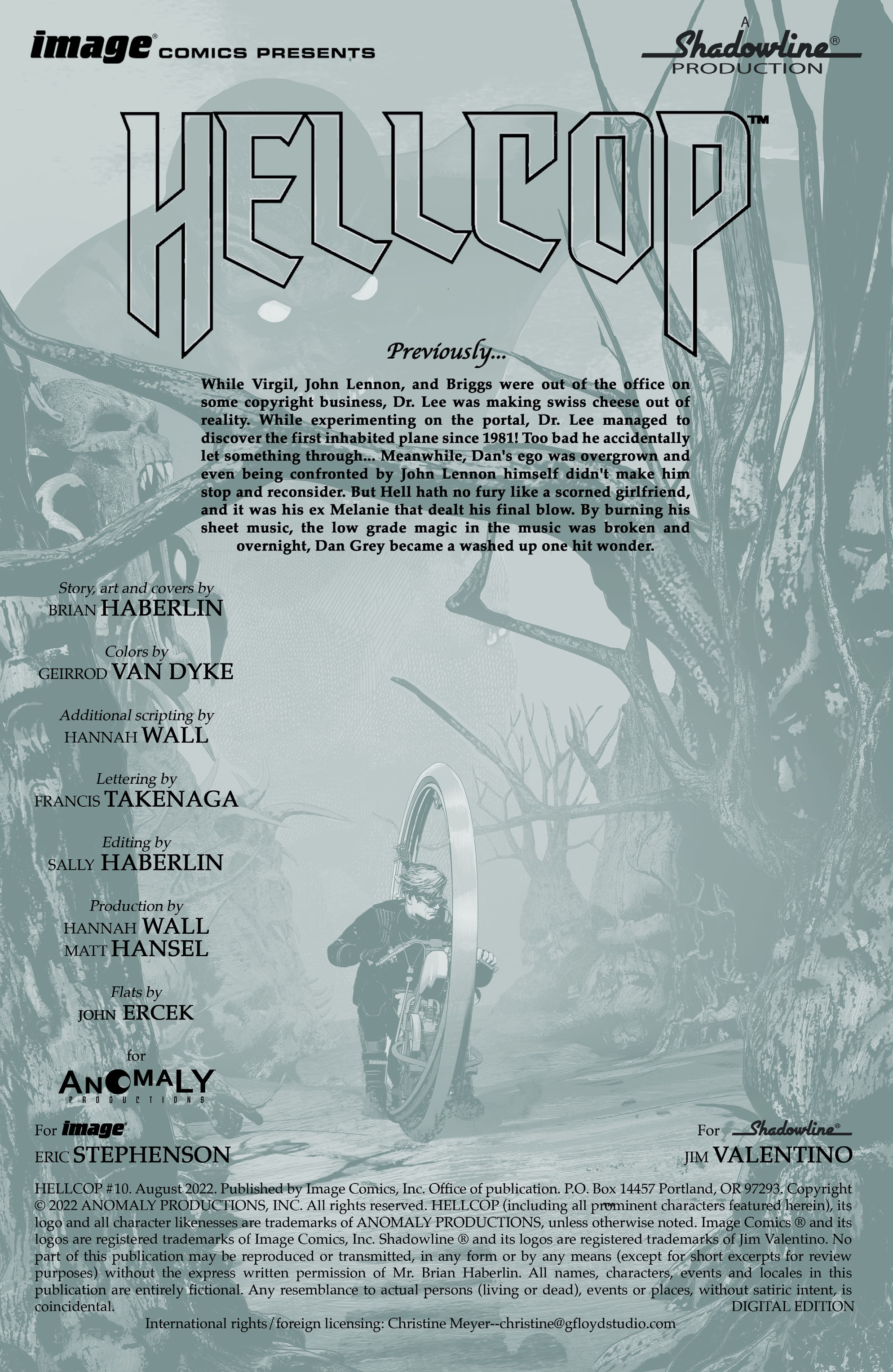 Read online Hellcop (2021) comic -  Issue #10 - 2