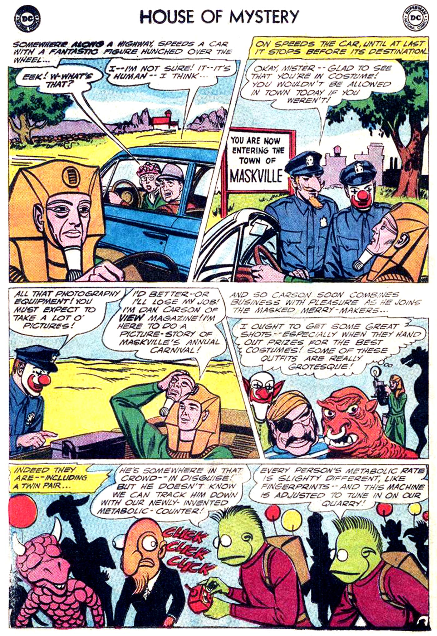 Read online House of Mystery (1951) comic -  Issue #154 - 16