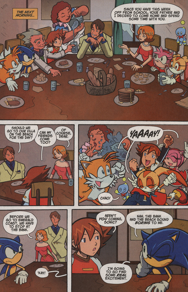 Read online Sonic X comic -  Issue #1 - 16