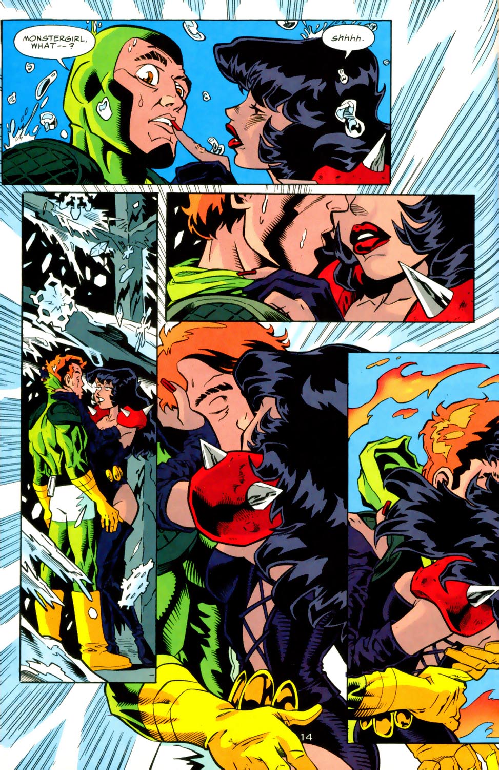 Read online Young Heroes in Love comic -  Issue #16 - 16