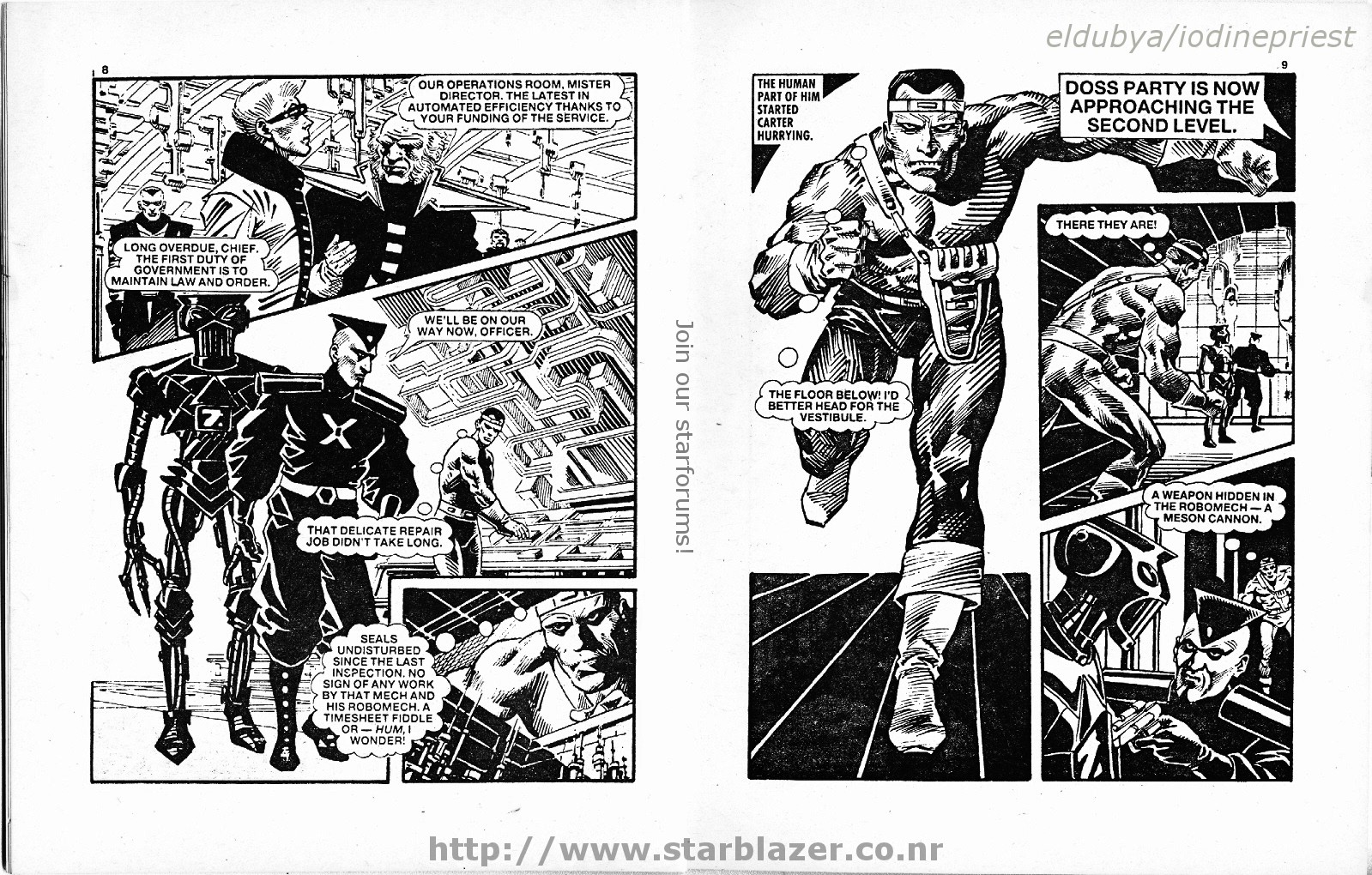 Read online Starblazer comic -  Issue #260 - 6