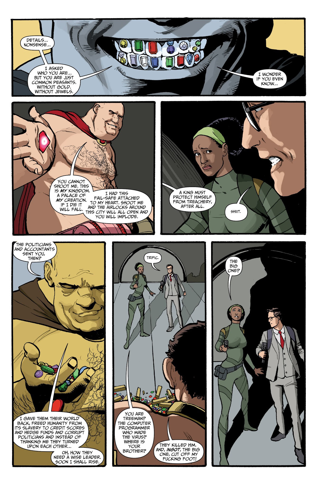 Read online Kingsman: The Red Diamond comic -  Issue #6 - 5