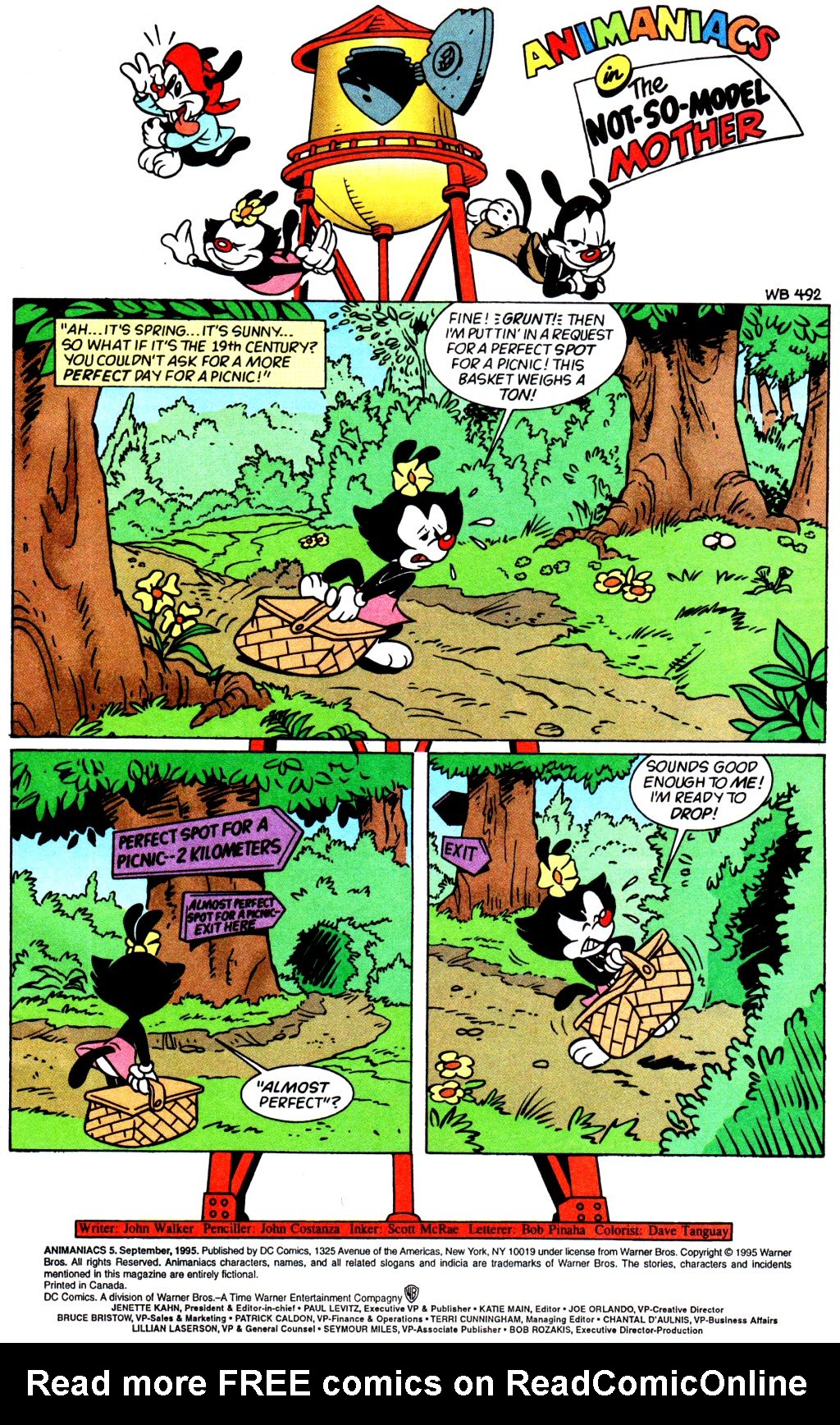 Read online Animaniacs comic -  Issue #5 - 2