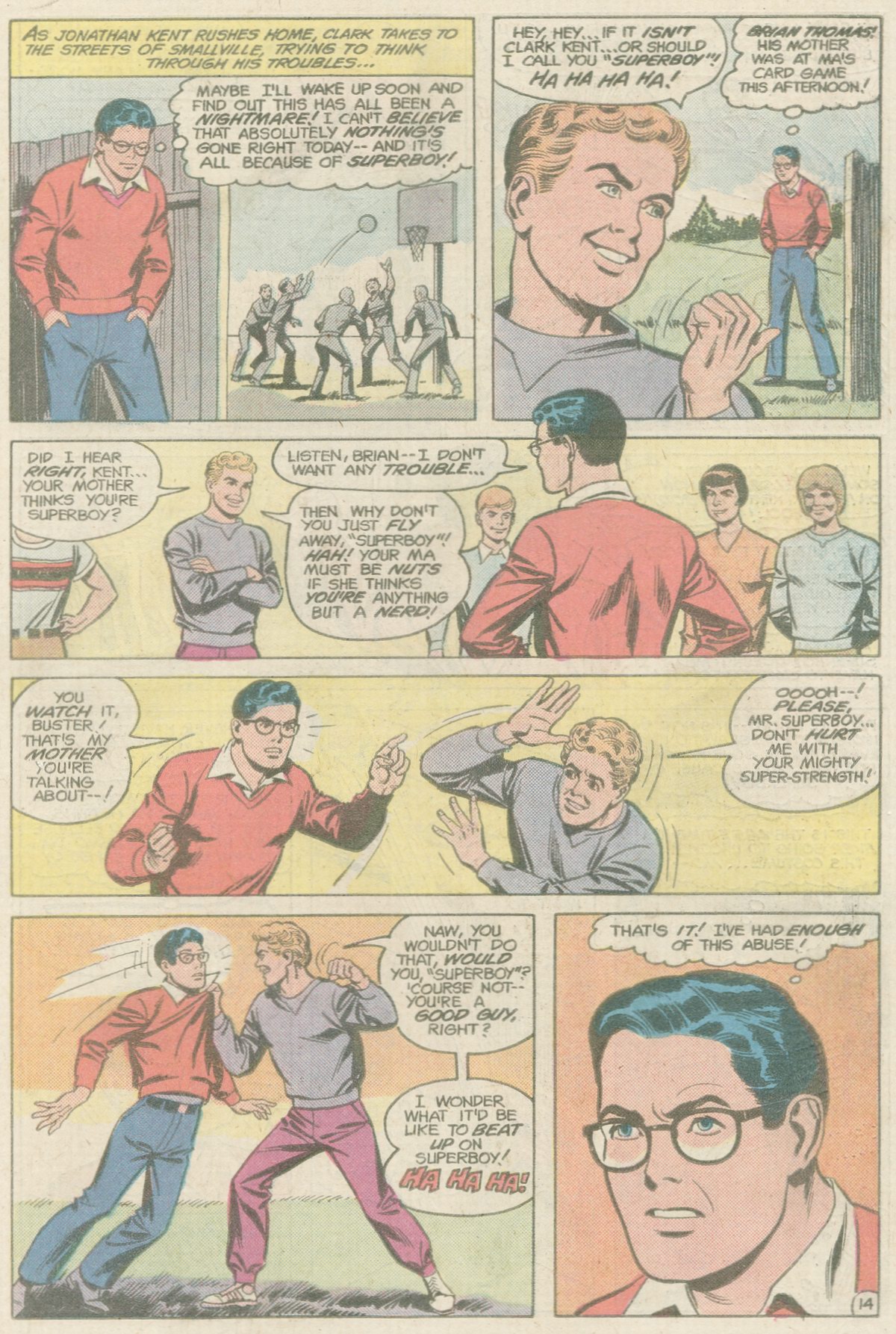 The New Adventures of Superboy 40 Page 14