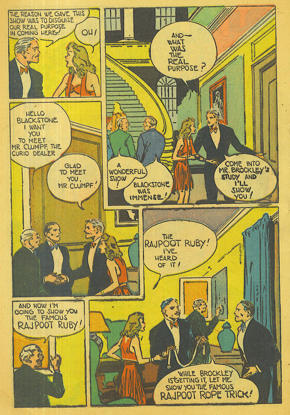 Read online Super-Magician Comics comic -  Issue #40 - 44