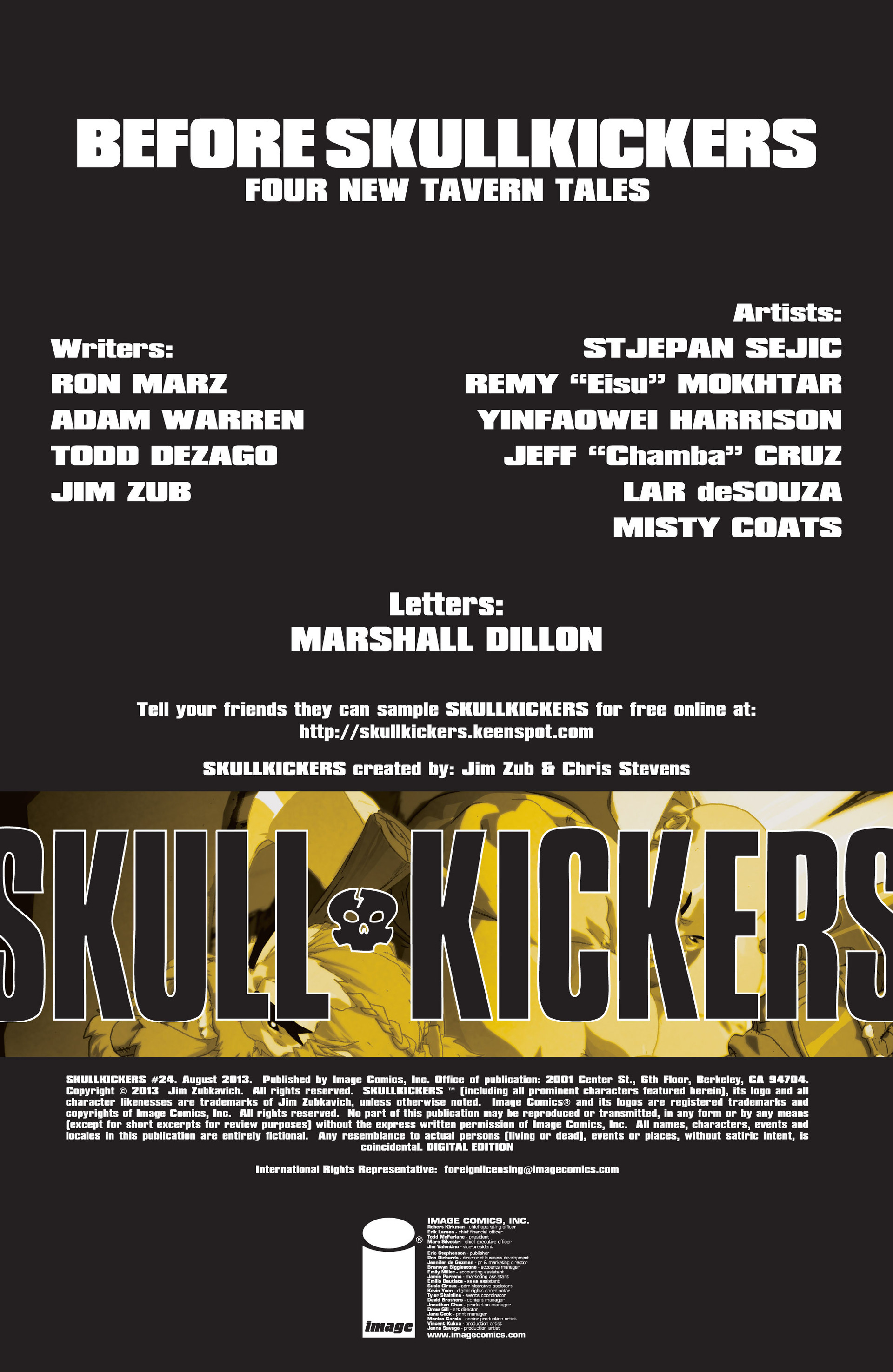 Read online Skullkickers comic -  Issue #24 - 2