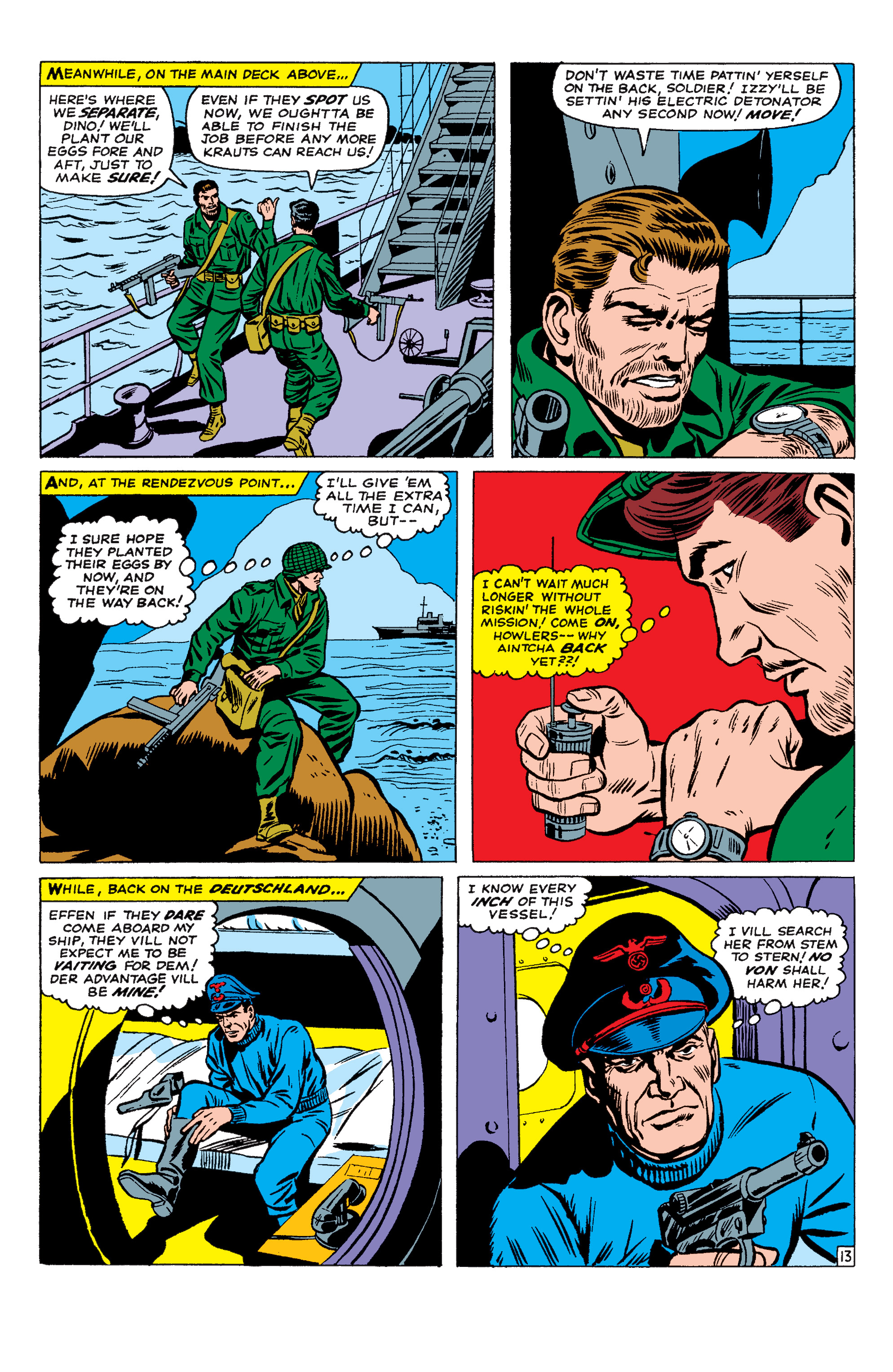 Read online Sgt. Fury Epic Collection: The Howling Commandos comic -  Issue # TPB 1 (Part 5) - 10
