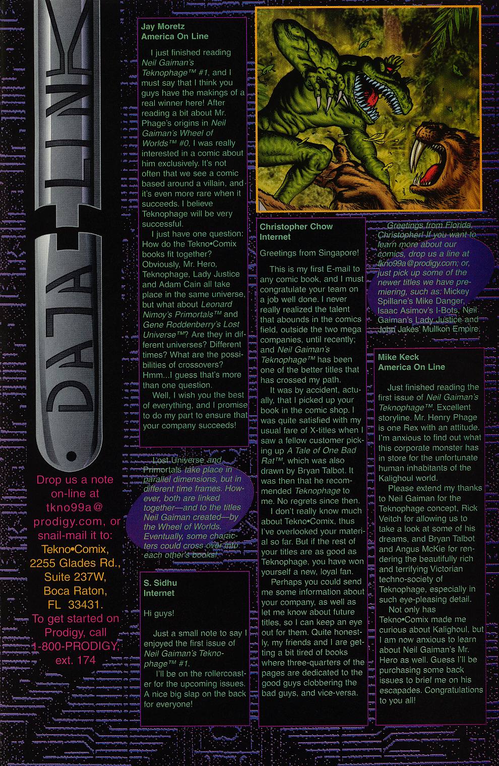 Read online Neil Gaiman's Teknophage comic -  Issue #2 - 28