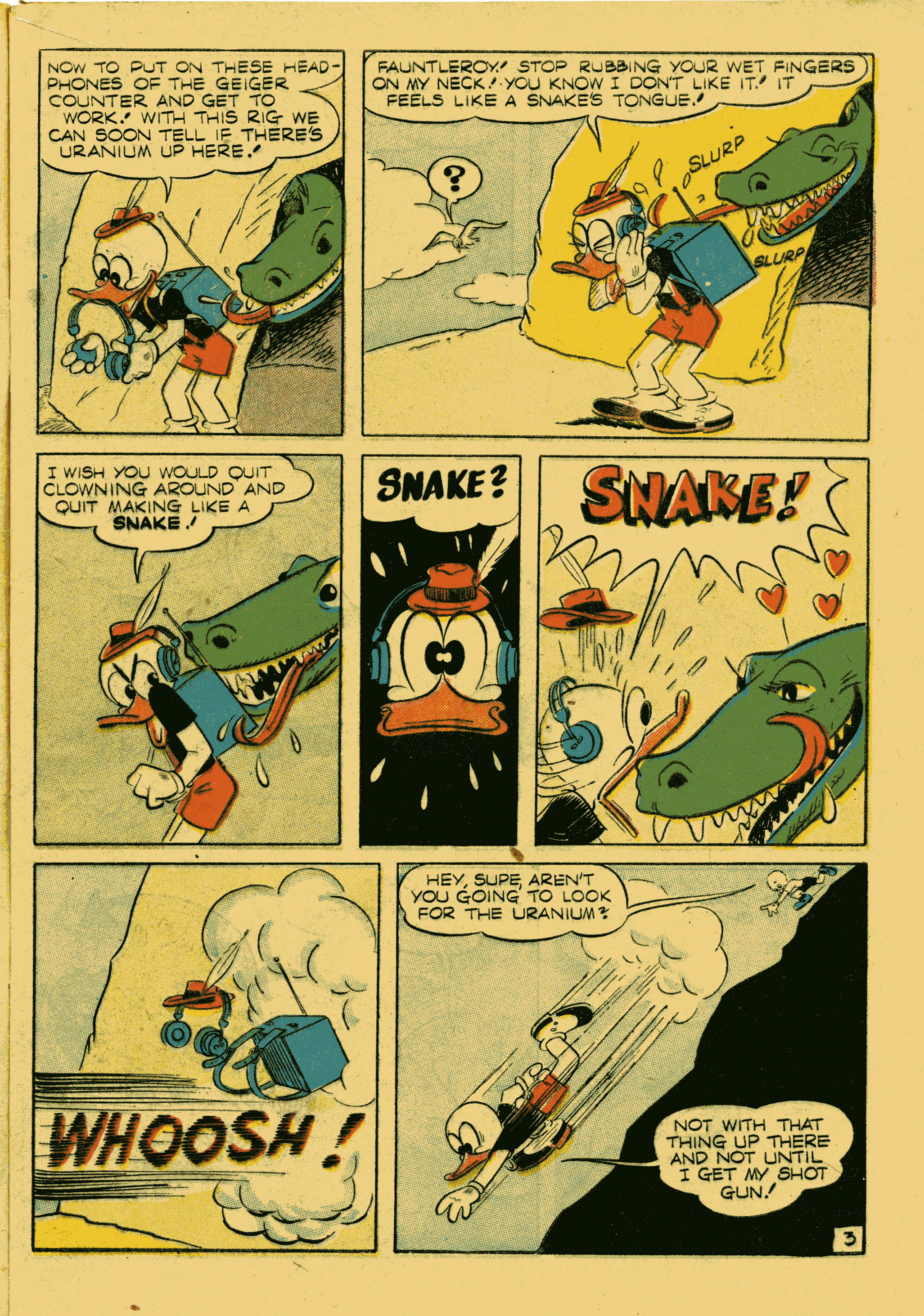 Read online Super Duck Comics comic -  Issue #34 - 5