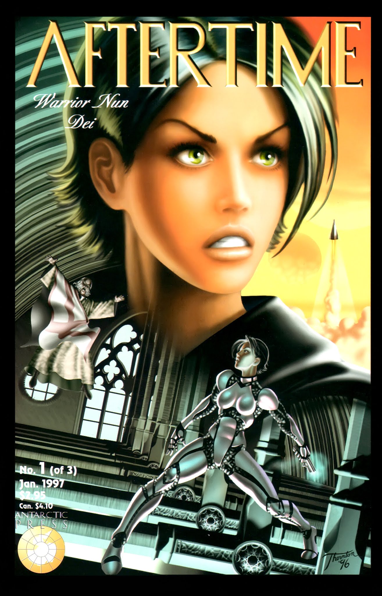 Read online Warrior Nun Dei: Aftertime comic -  Issue #1 - 1