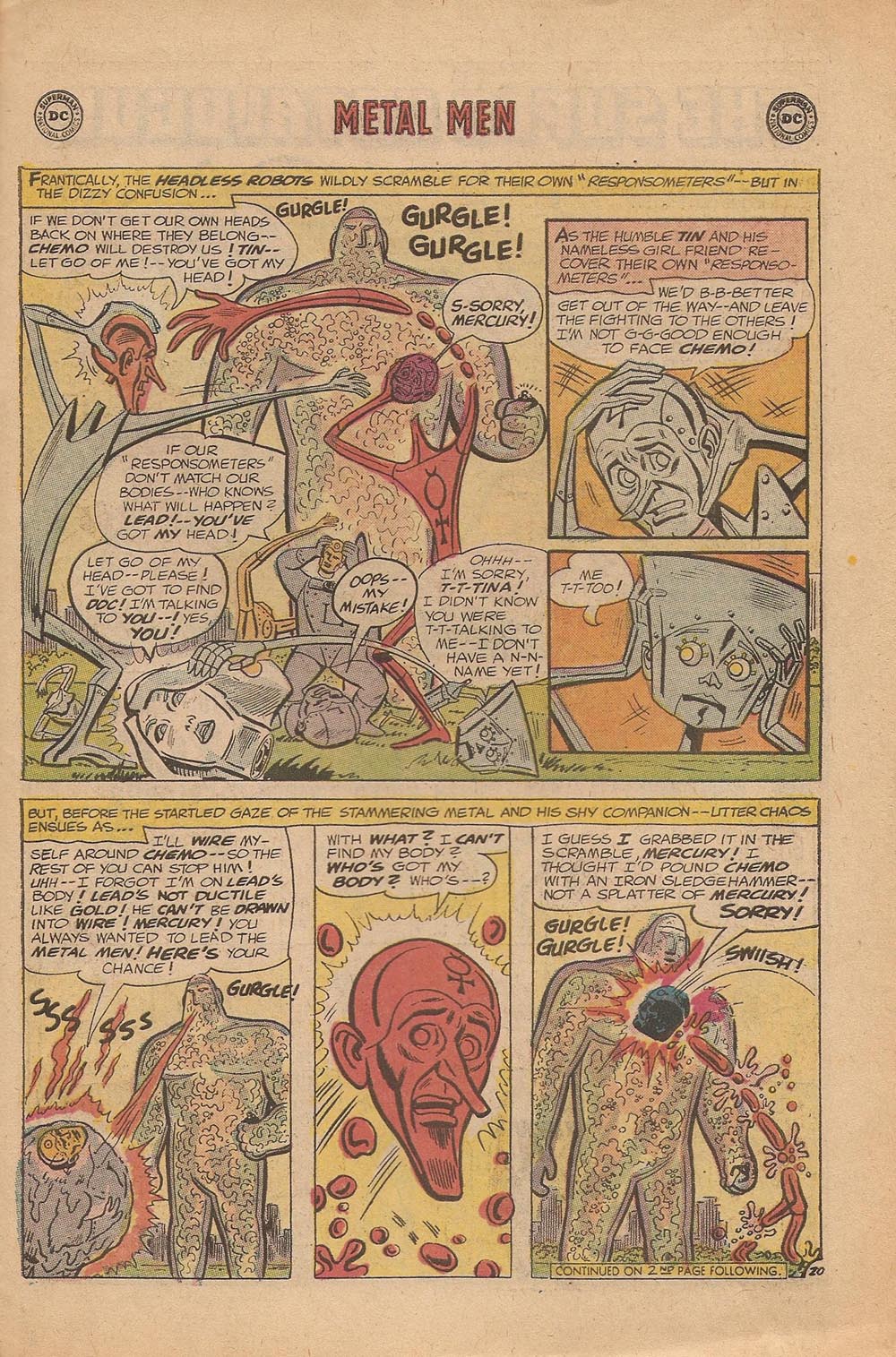 Read online Metal Men (1963) comic -  Issue #43 - 27