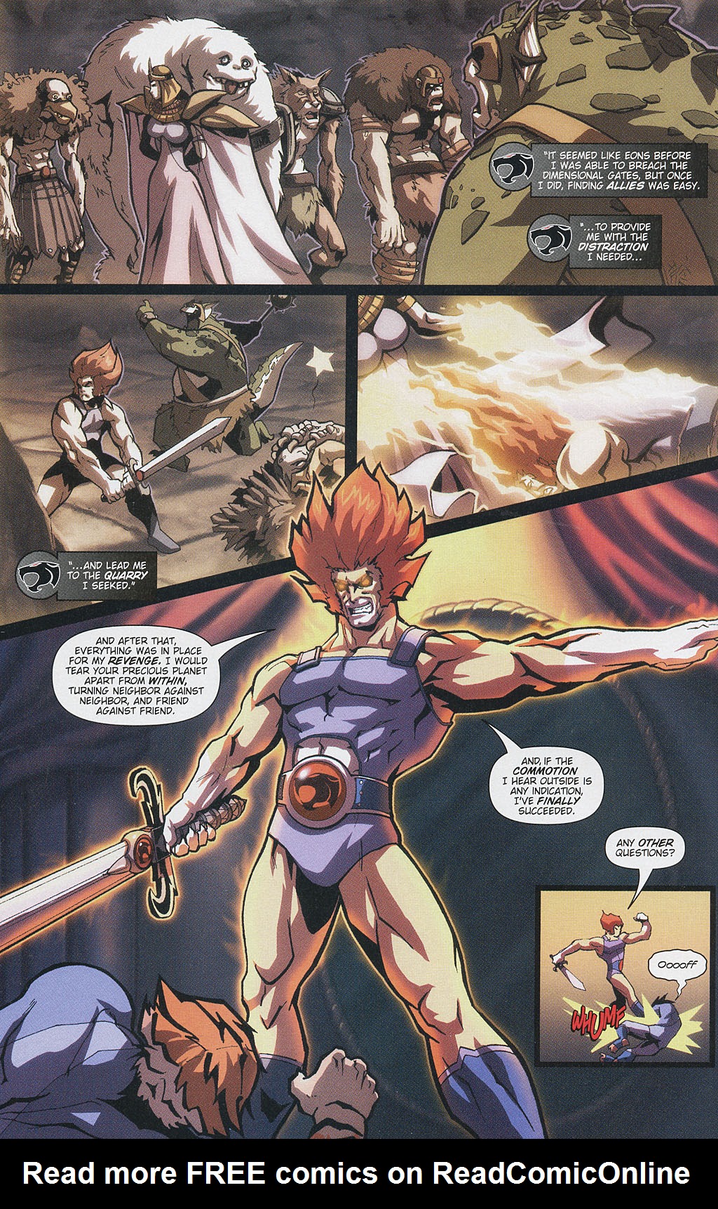 Read online ThunderCats: Enemy's Pride comic -  Issue #4 - 12