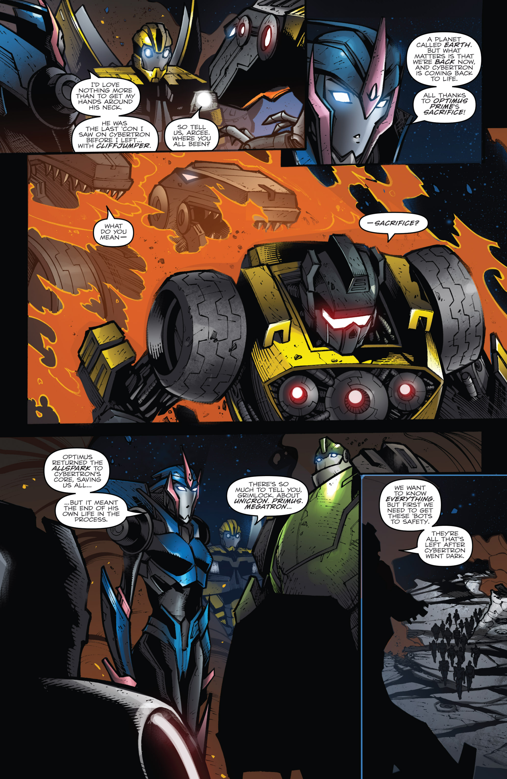 Read online Transformers Prime: Beast Hunters comic -  Issue #8 - 7