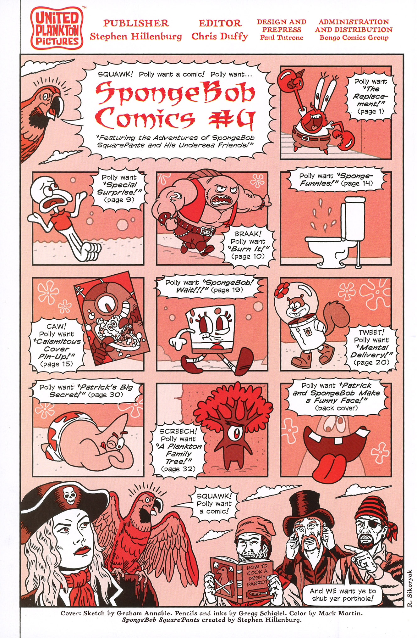 Read online SpongeBob Comics comic -  Issue #4 - 2