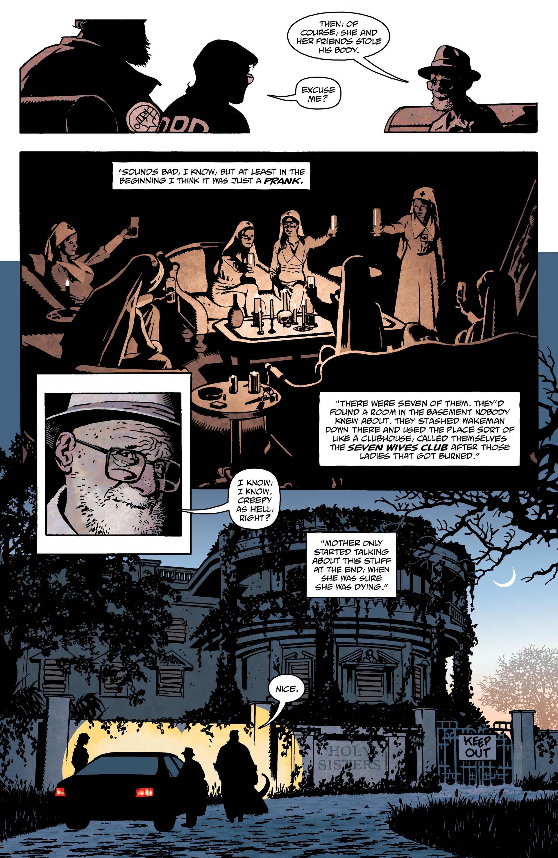 Read online Hellboy and the B.P.R.D.: The Return of Effie Kolb and Others comic -  Issue # TPB (Part 2) - 16