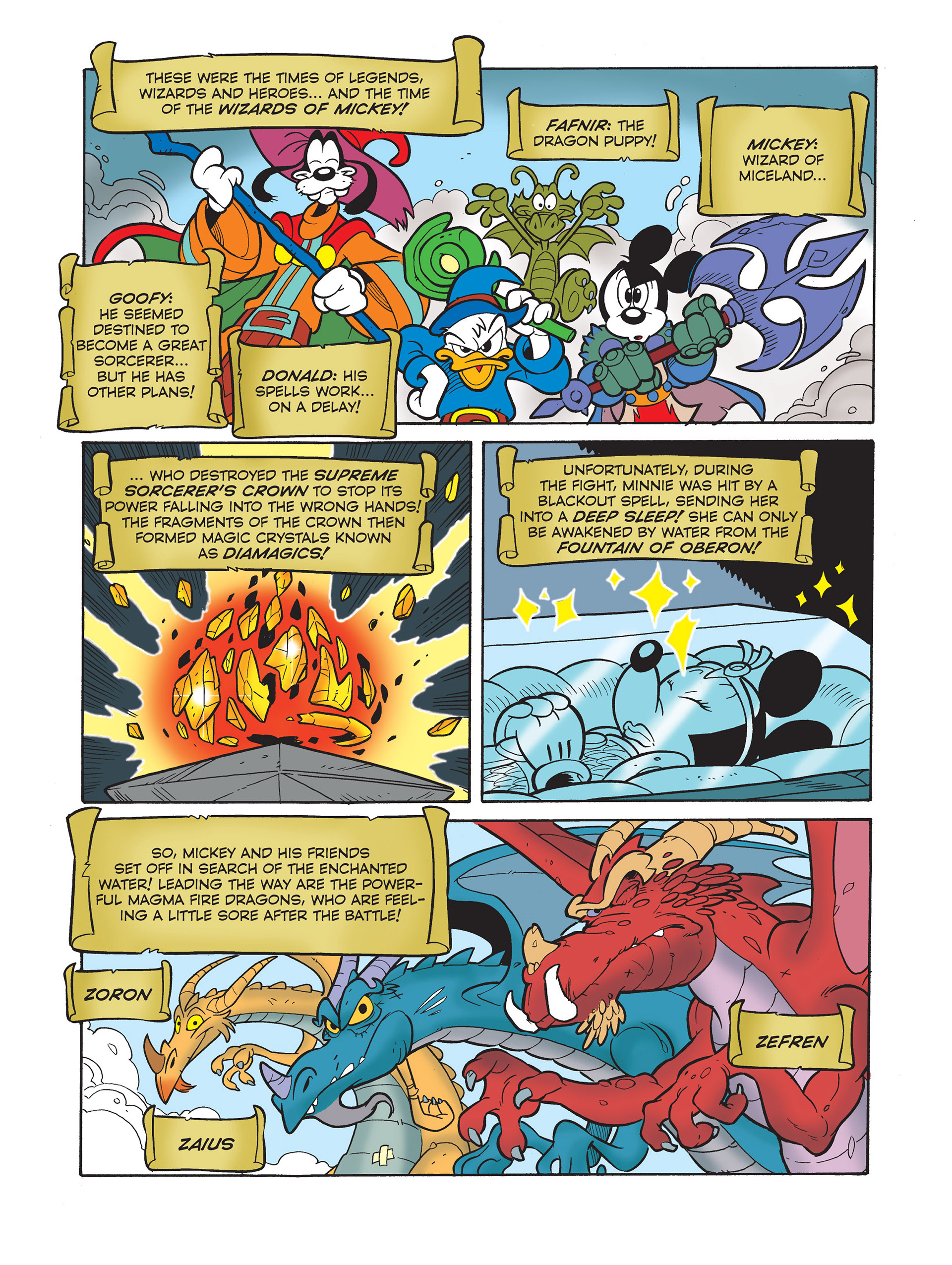 Read online Wizards of Mickey II: The Dark Age comic -  Issue #4 - 3