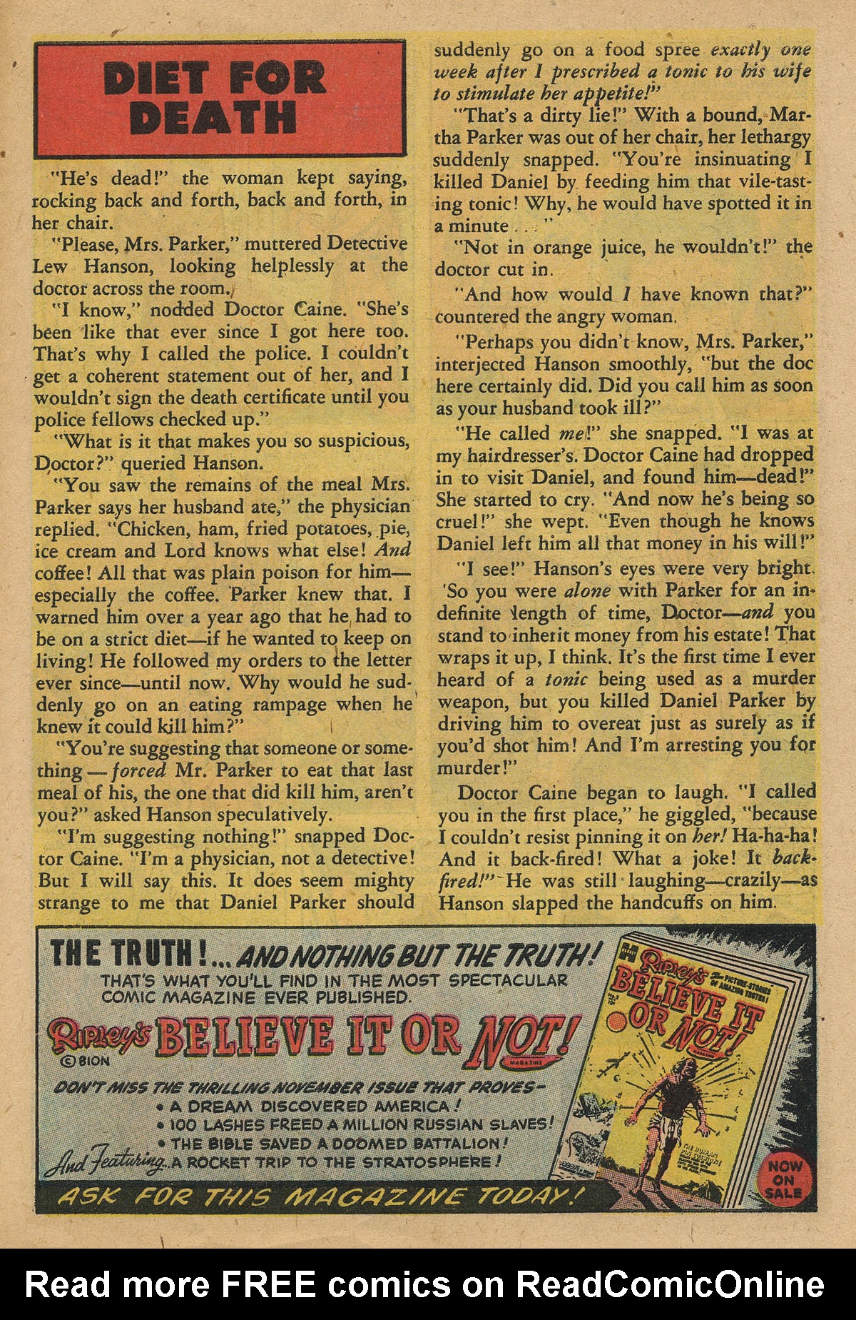 Read online Dick Tracy comic -  Issue #71 - 28