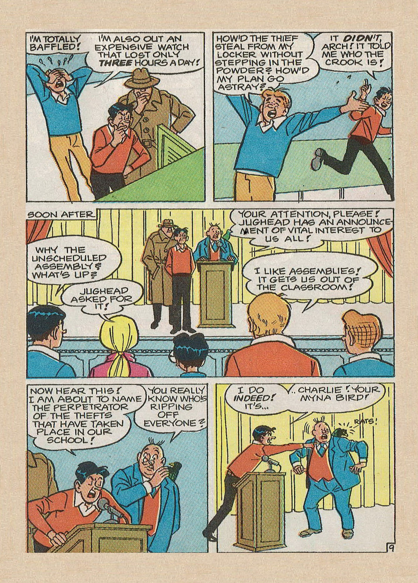 Read online Jughead Jones Comics Digest comic -  Issue #63 - 63