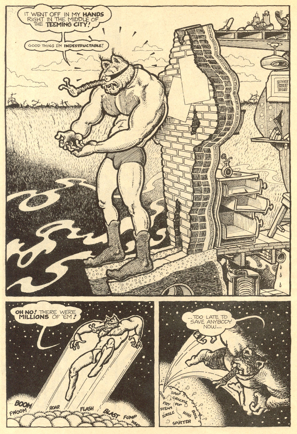 Read online Hydrogen Bomb Funnies comic -  Issue # Full - 17