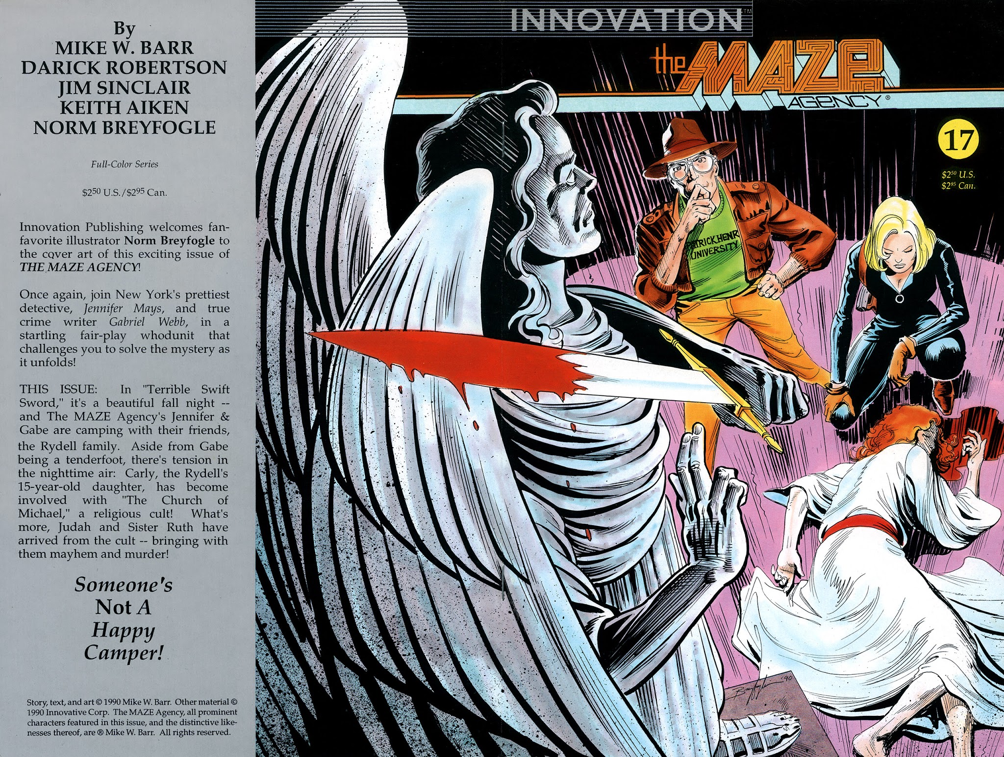 Read online Maze Agency (1989) comic -  Issue #17 - 1