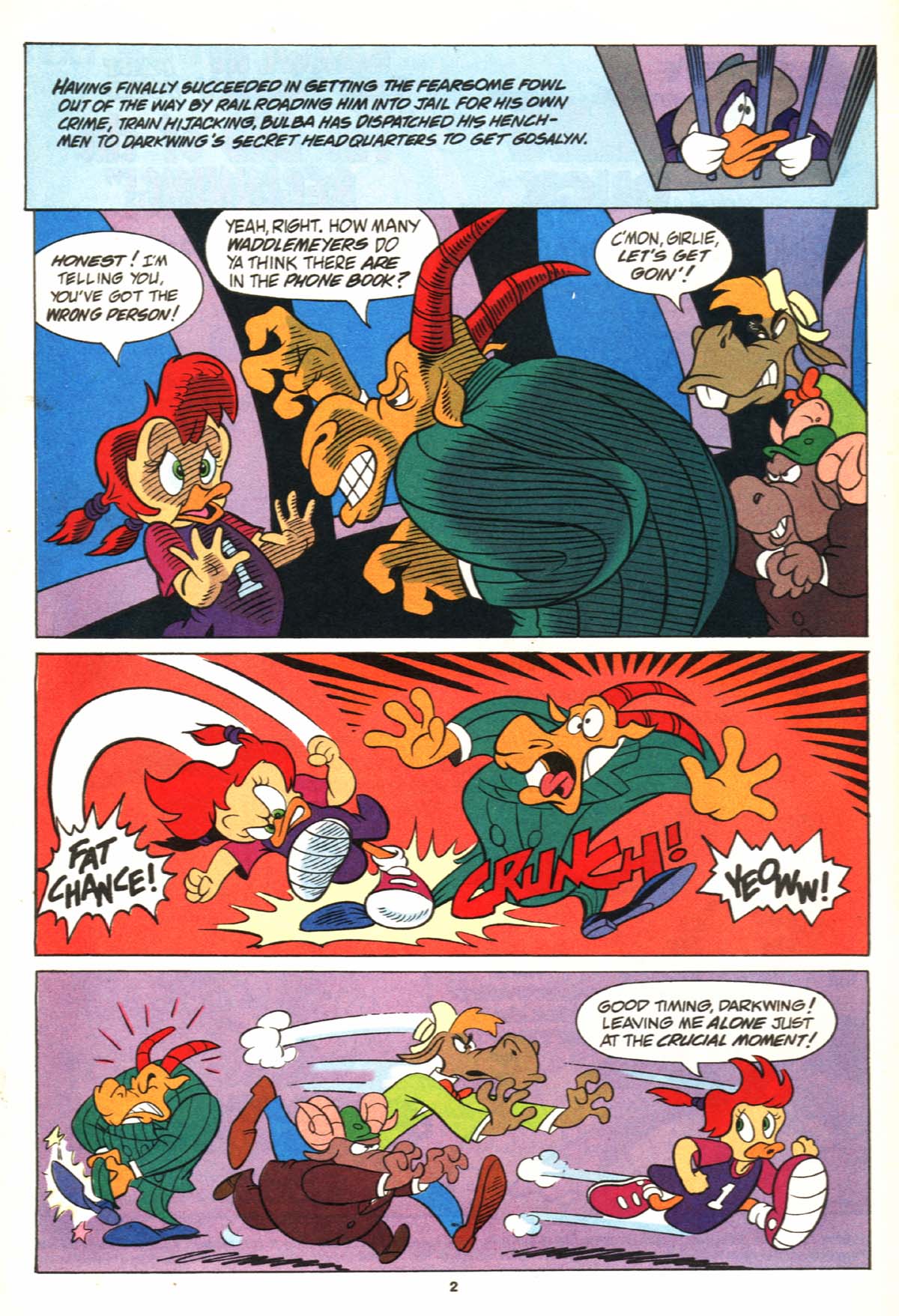 Read online Disney's Darkwing Duck Limited Series comic -  Issue #4 - 3