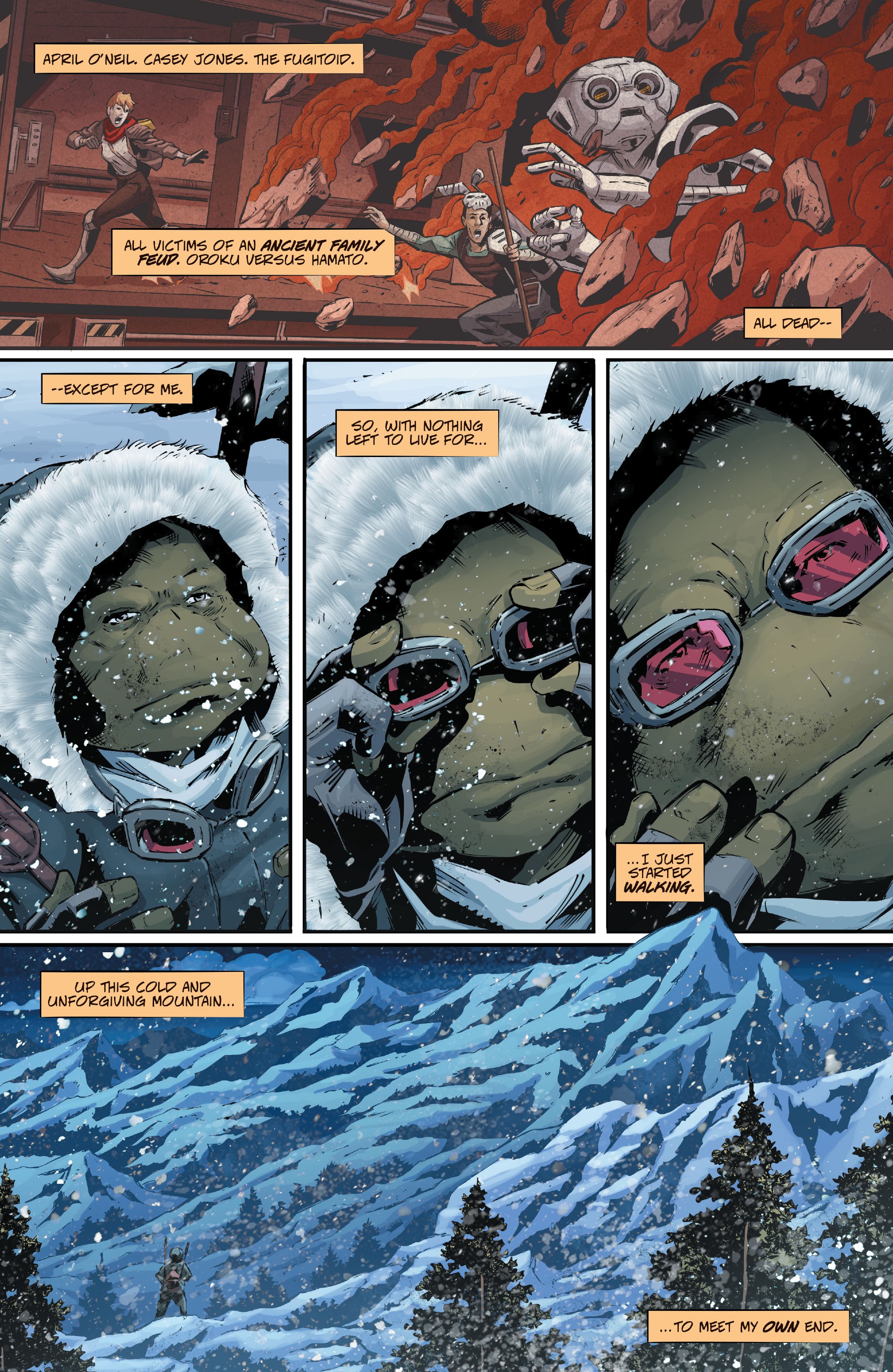 Read online Teenage Mutant Ninja Turtles: The Last Ronin - The Lost Years comic -  Issue #1 - 11