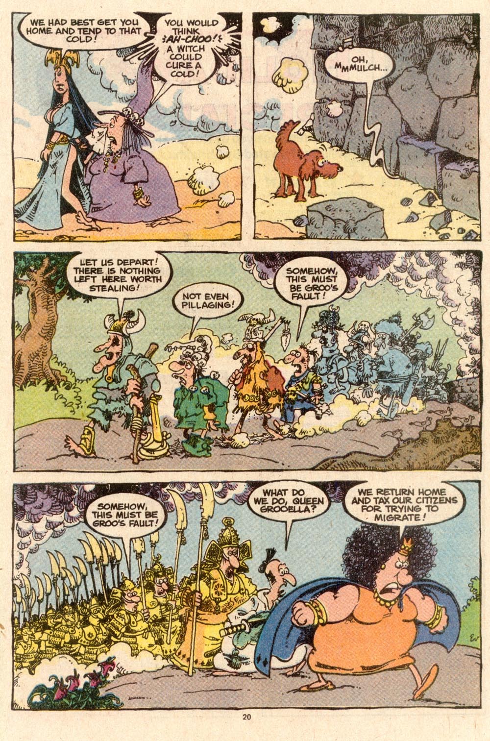 Read online Sergio Aragonés Groo the Wanderer comic -  Issue #59 - 20