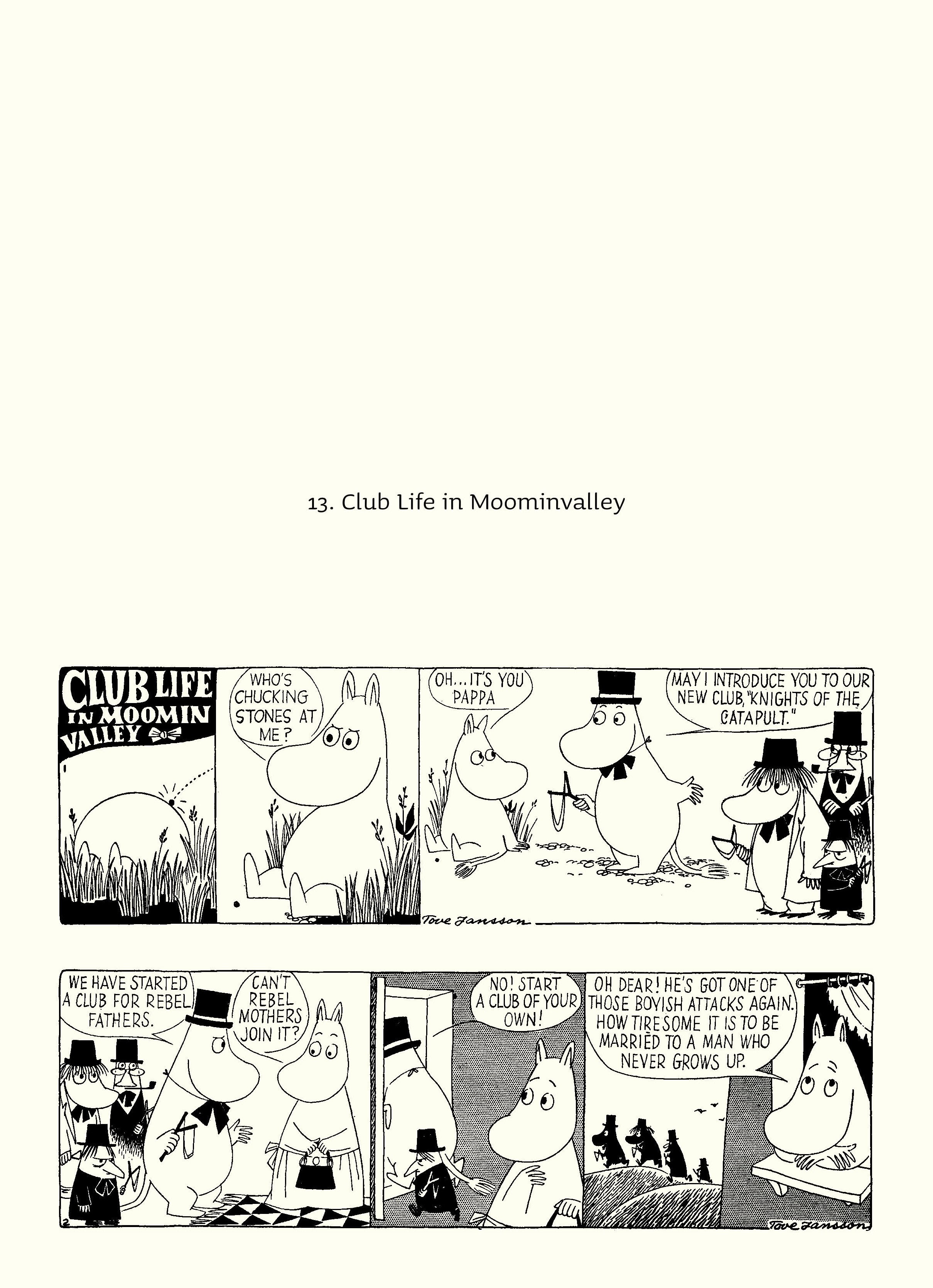 Read online Moomin: The Complete Tove Jansson Comic Strip comic -  Issue # TPB 3 - 81