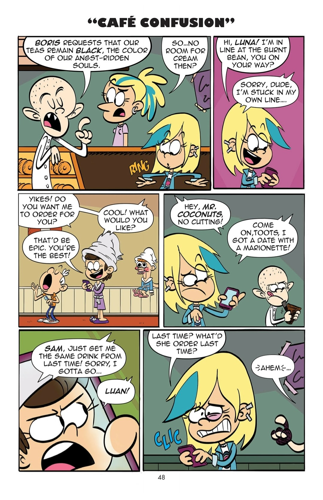 Read online The Loud House Love Out Loud Special comic -  Issue # Full - 49