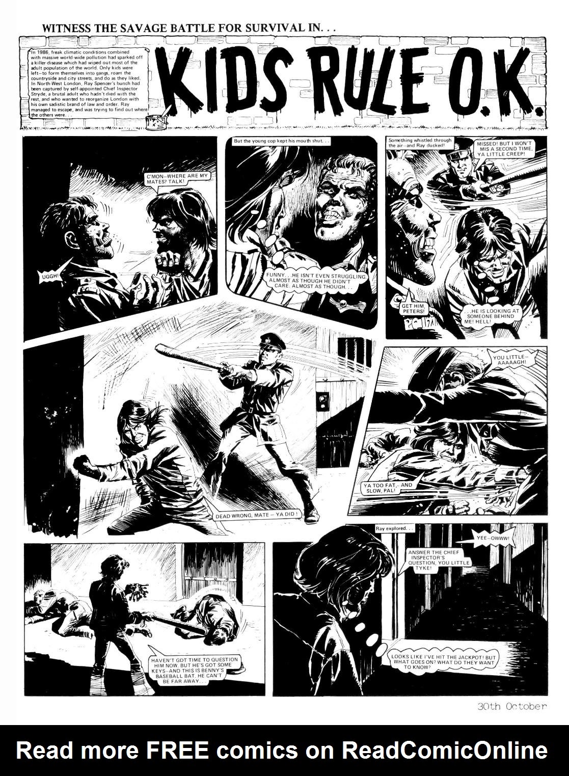 Read online Action (1976) comic -  Issue # _STORY OF A VIOLENT COMIC - 264