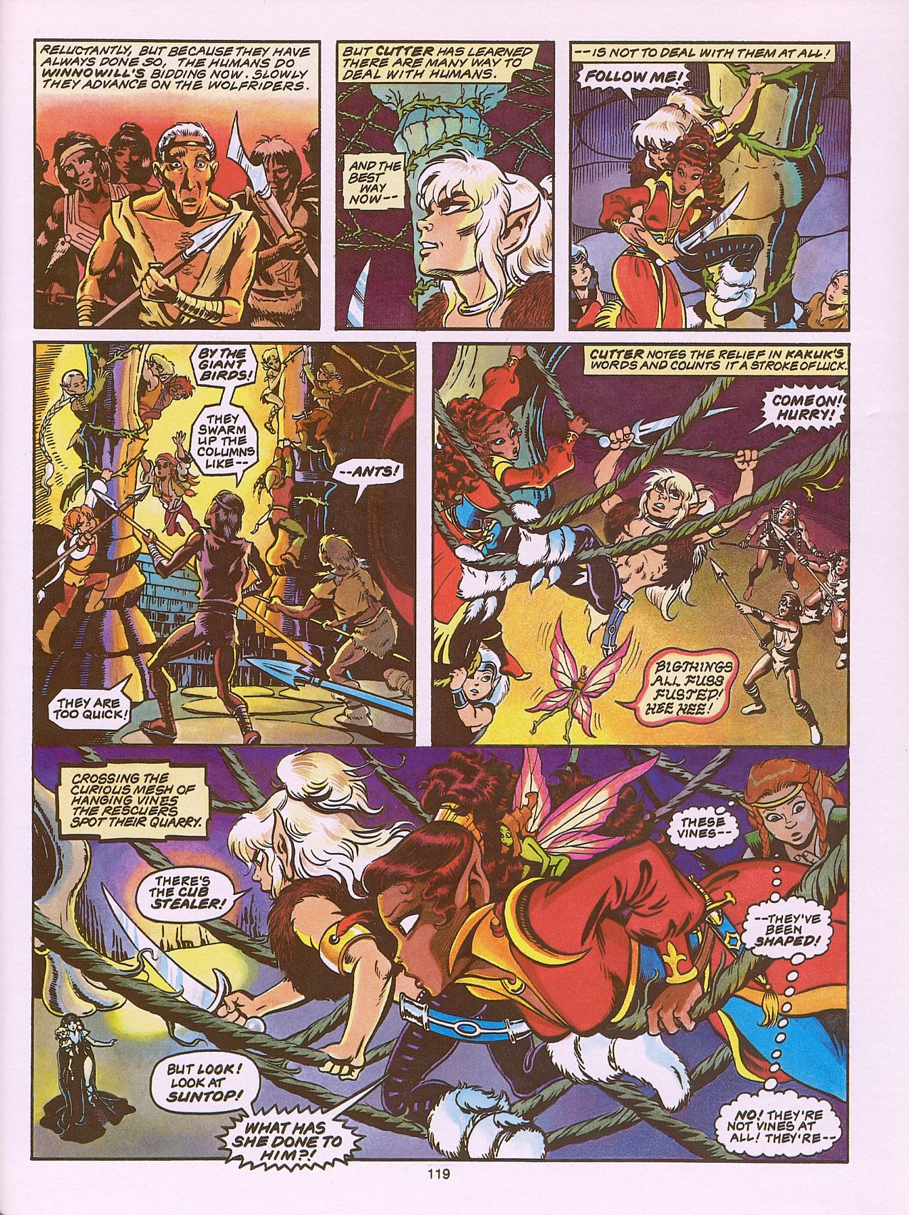 Read online ElfQuest (Starblaze Edition) comic -  Issue # TPB 3 - 124