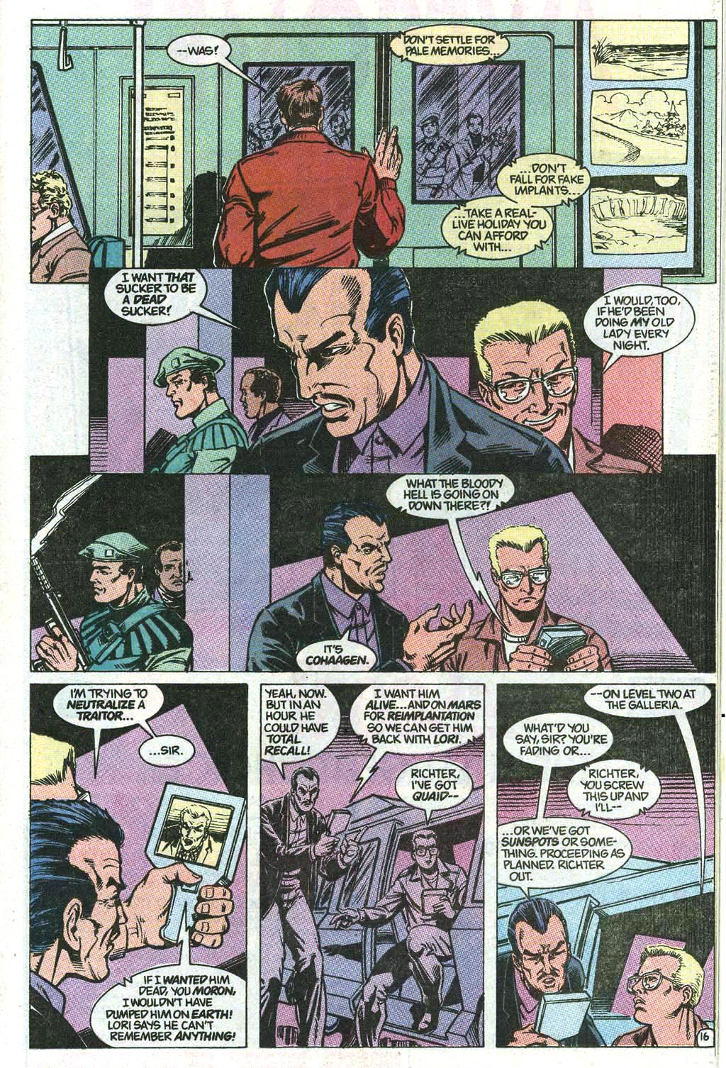 Read online Total Recall (1990) comic -  Issue # Full - 17